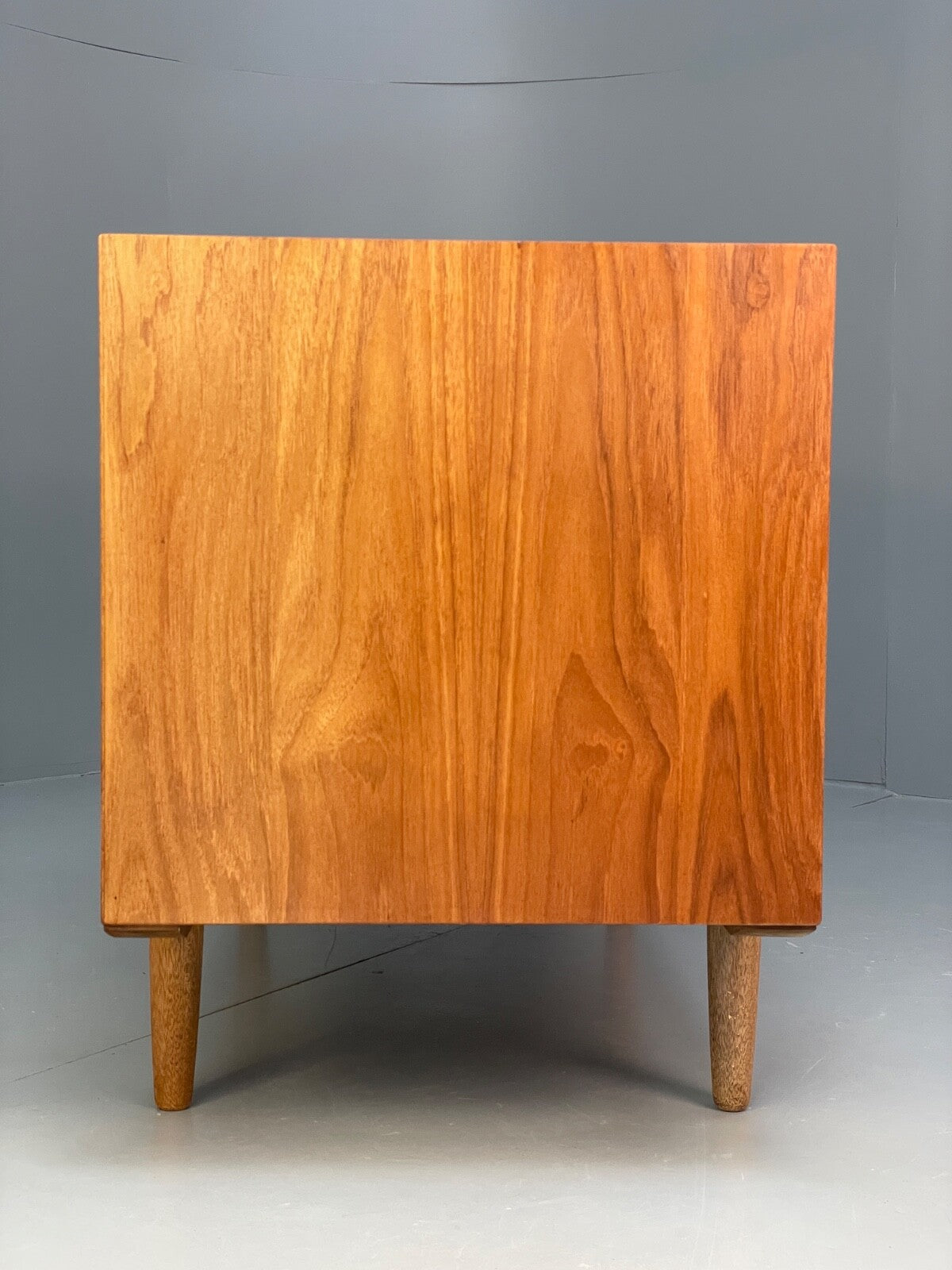 Vintage Danish Teak Sideboard By Omann Jun Drawers Shelving Retro EB9815 MWOO - UKDK FURNITURE