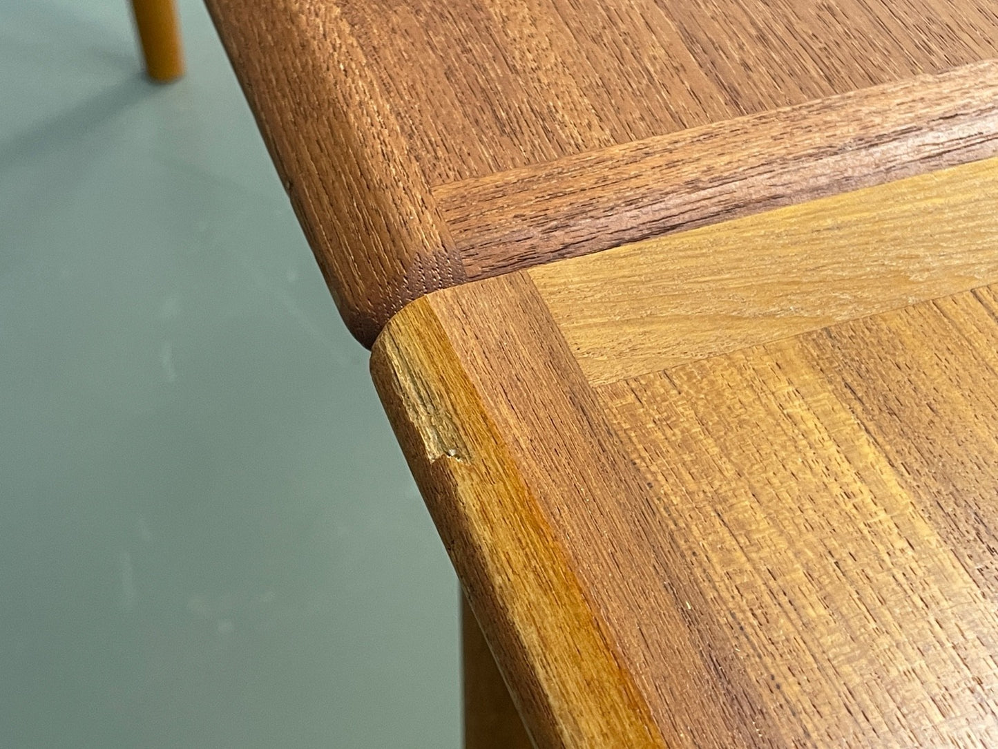Vintage Teak Extending Dining Table Danish Design 1970s EB10001 MWOO - UKDK FURNITURE
