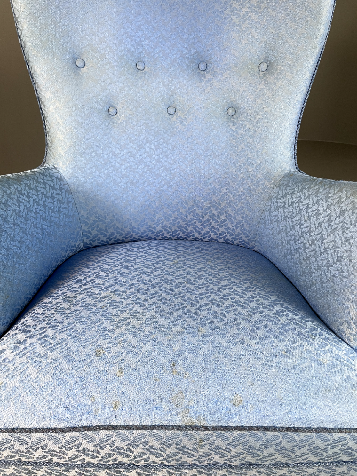 Vintage Danish High Back Lounge Chair, MCM, Retro, EB6006 MNOR - UKDK FURNITURE