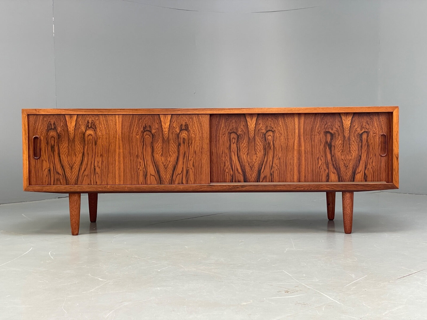 Vintage Danish Media Unit TV Stand HiFi Cabinet By Poul Hundevad EB9511 MWOO - UKDK FURNITURE