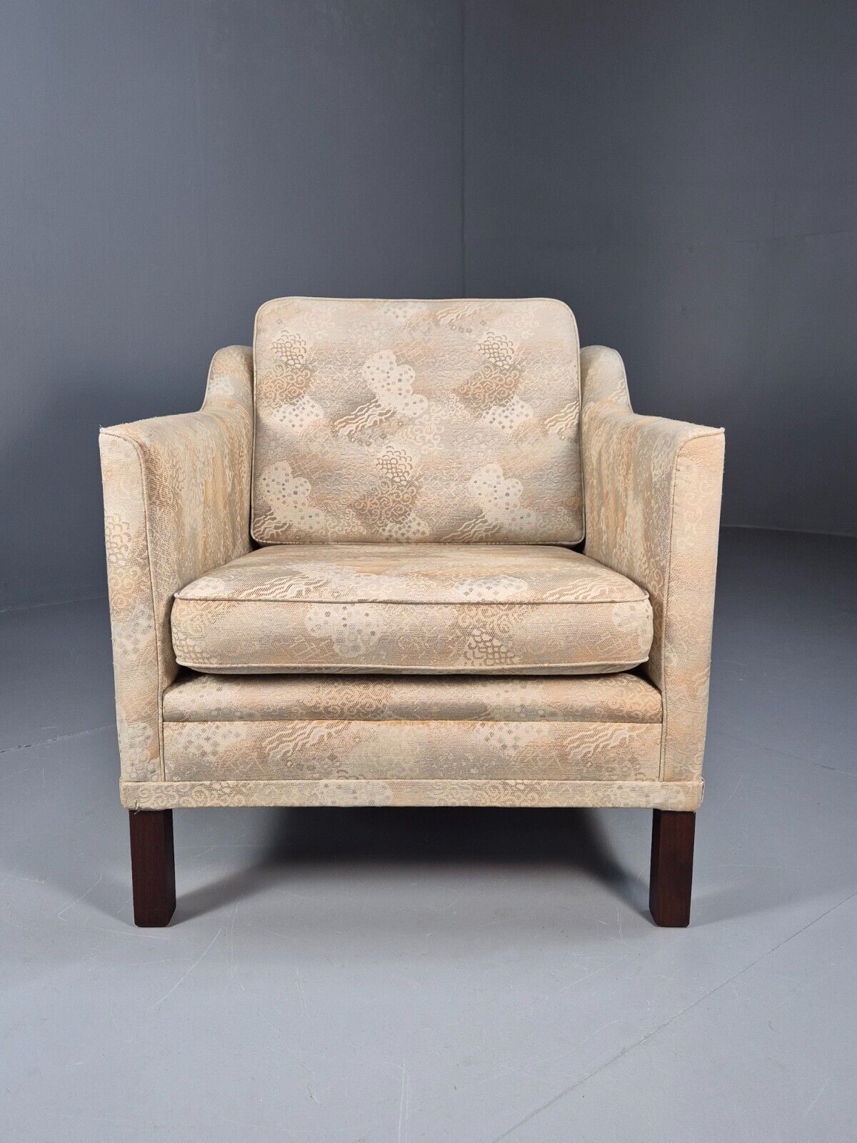 Vintage Danish 1970s Lounge Chair Mogensen Style Retro MCM EB9044 MNOR - UKDK FURNITURE