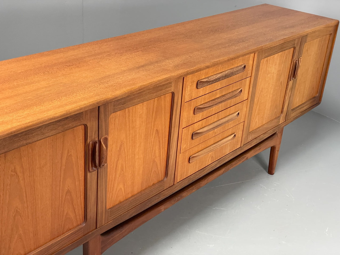 Vintage G Plan Sideboard Teak Fresco Range 1960s Shelving Drawers EB11548 MWOO21