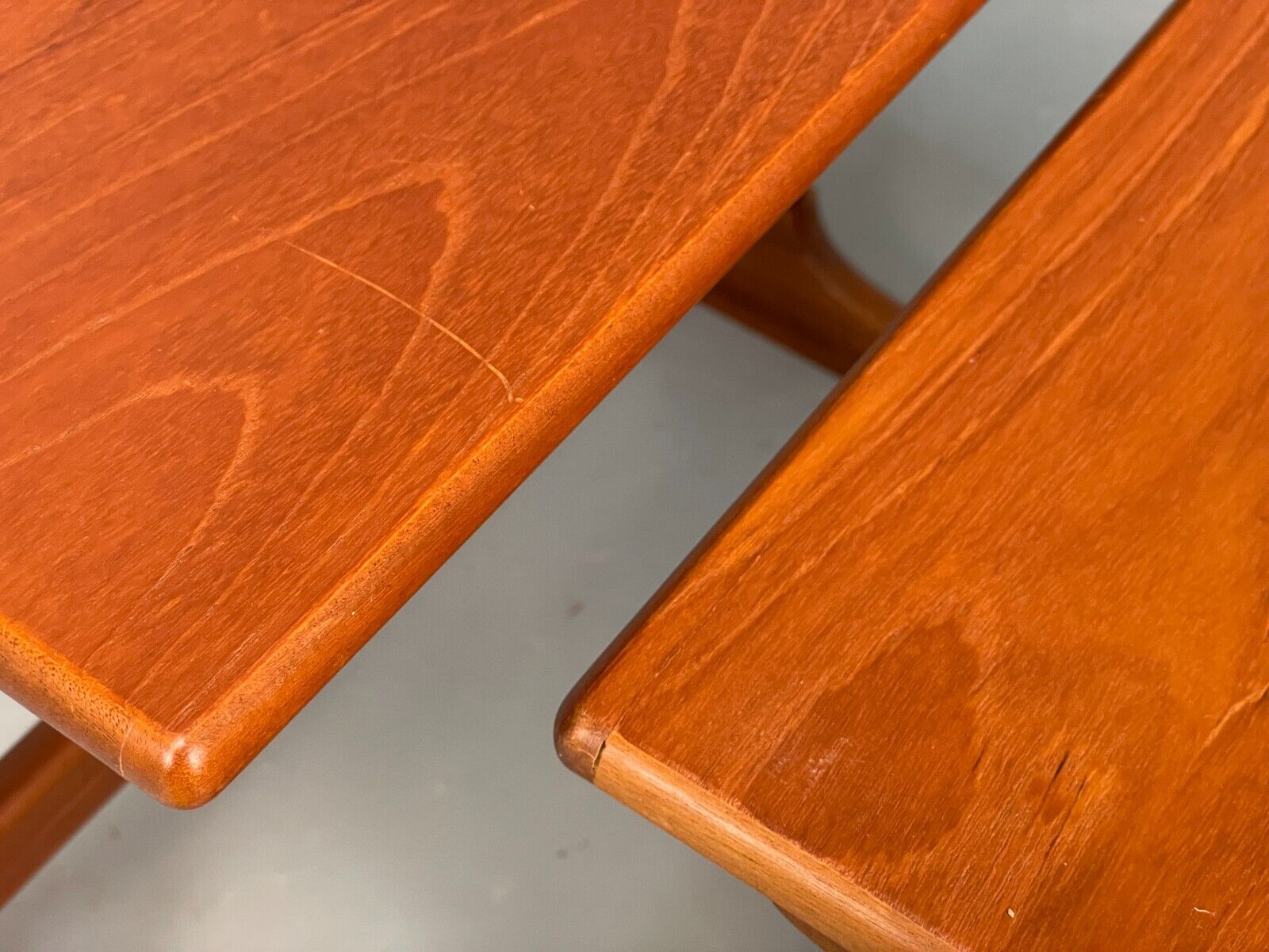 Vintage Teak Nesting Tables Retro 1980s EB8405 MWOO - UKDK FURNITURE