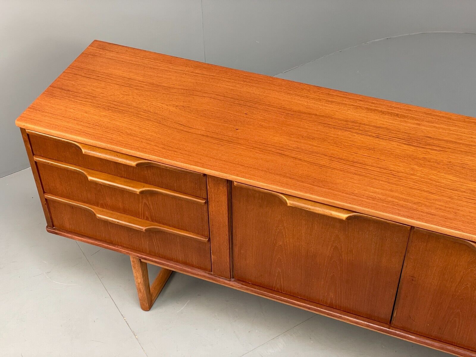 Vintage Teak Sideboard By Stonehill Furniture Retro Design Drawers EB9418 MWOO - UKDK FURNITURE