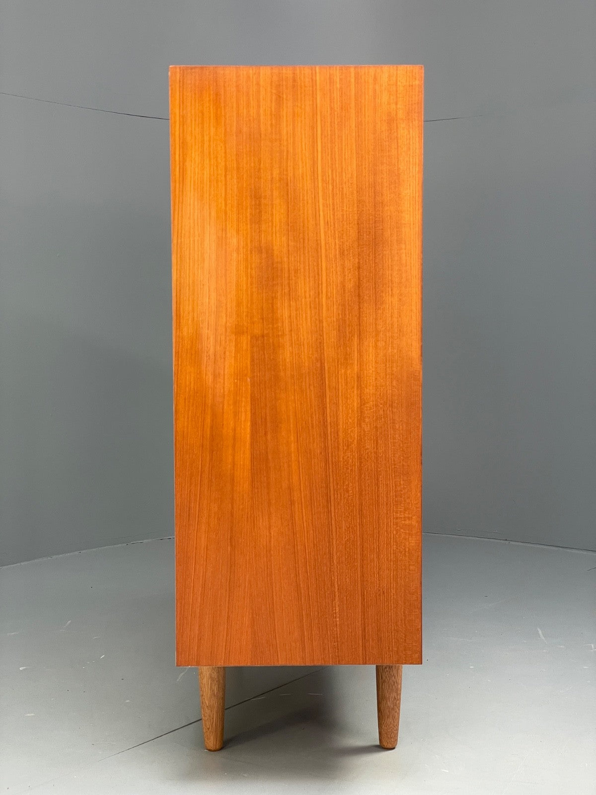 Vintage Teak Glazed Cabinet By Omann Jun 1970s Retro Danish EB9830 MWOO - UKDK FURNITURE