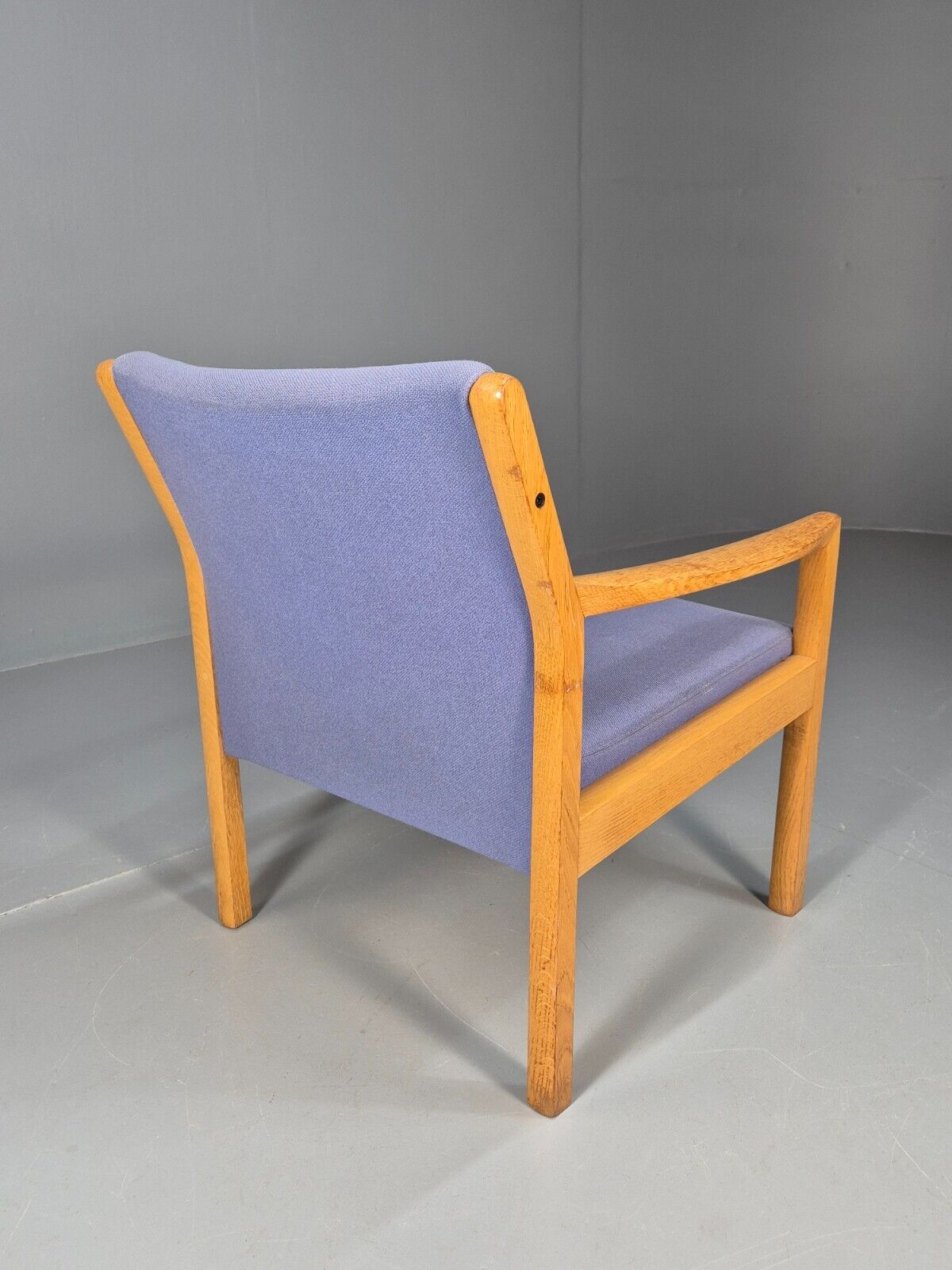 Vinrtage Danish Oak Framed Lounge Chair by Soro Stolefabrik 1990s EB9445 MNOR - UKDK FURNITURE