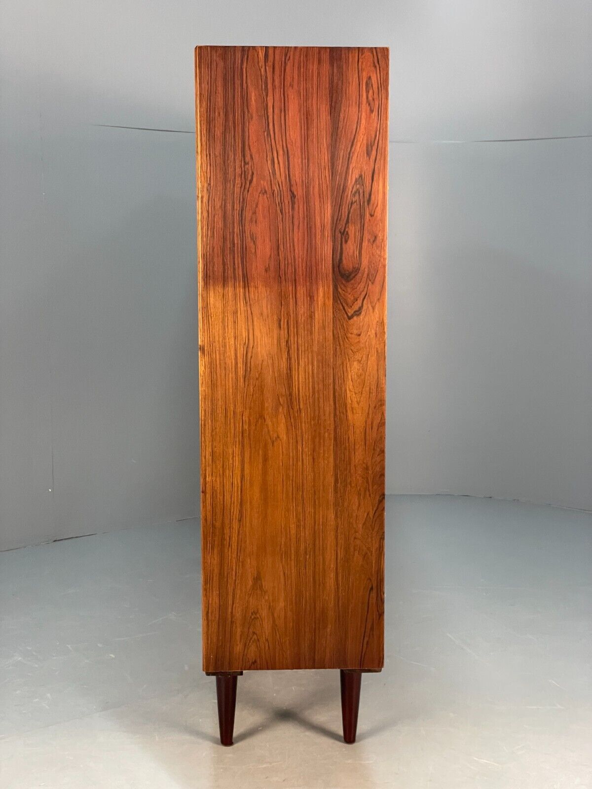 Midcentury Danish Tall Sideboard Storage Cabinet Vintage 1960s EB8674 MWOO - UKDK FURNITURE