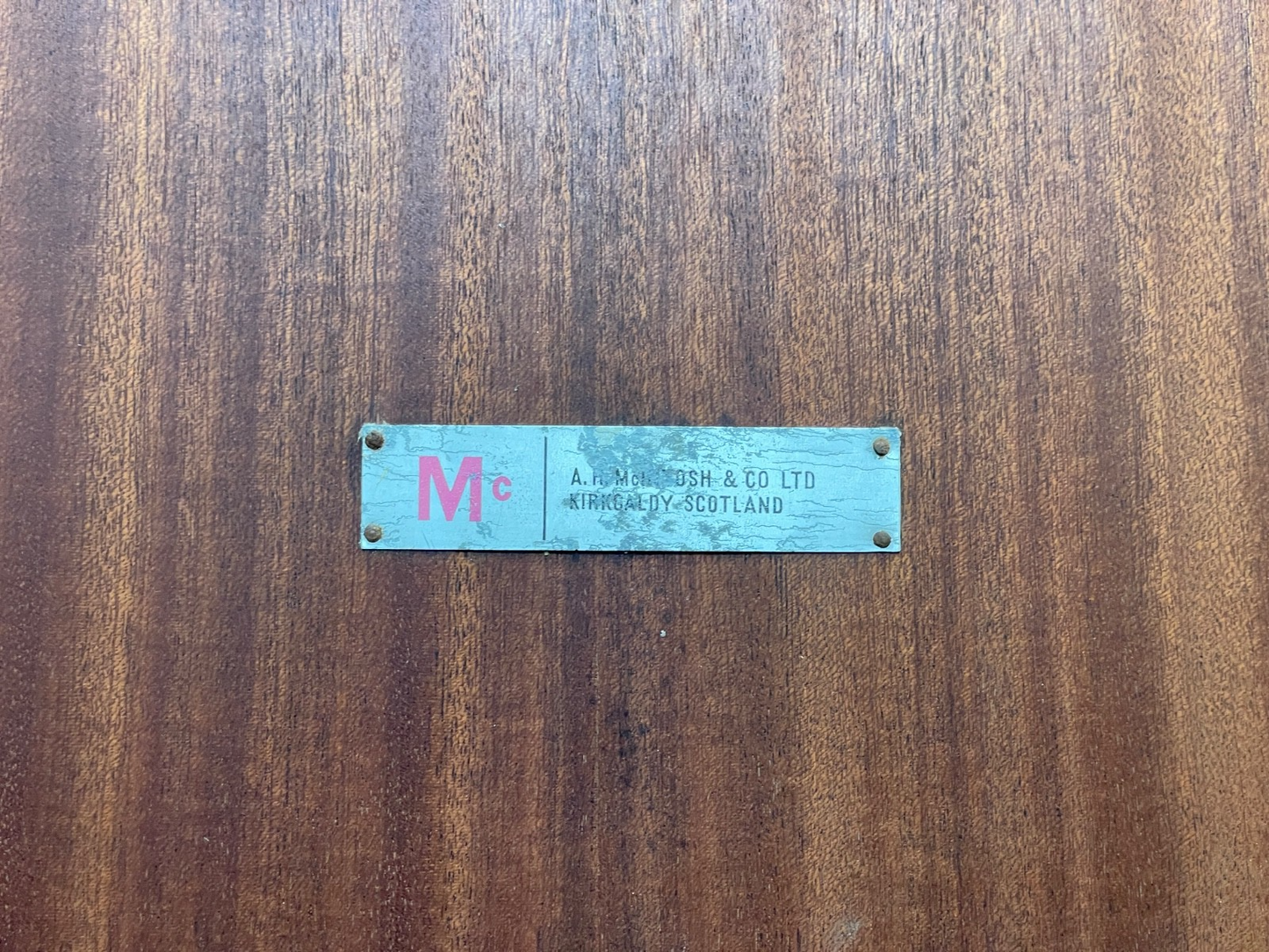 Vintage McIntosh Dining Table Round Extending 1960s Mid Century EB9773 MWOO - UKDK FURNITURE