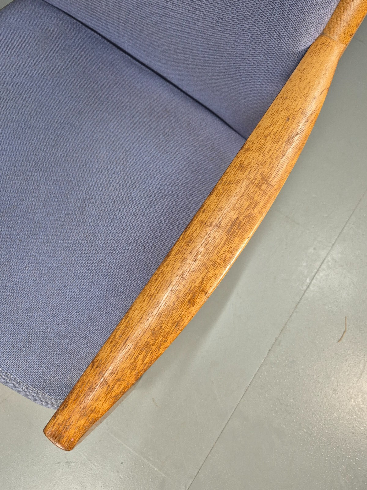Vinrtage Danish Oak Framed Lounge Chair by Soro Stolefabrik 1990s EB9053 MNOR - UKDK FURNITURE