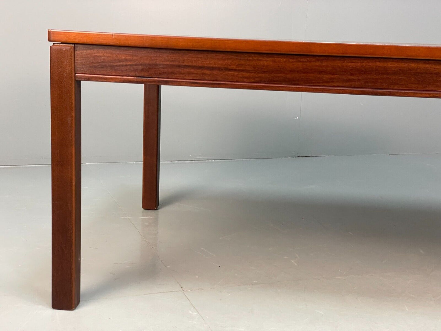 Midcentury Rectangular Chequerboard Pattern Coffee Table By Heggen EB8670 MWOO - UKDK FURNITURE