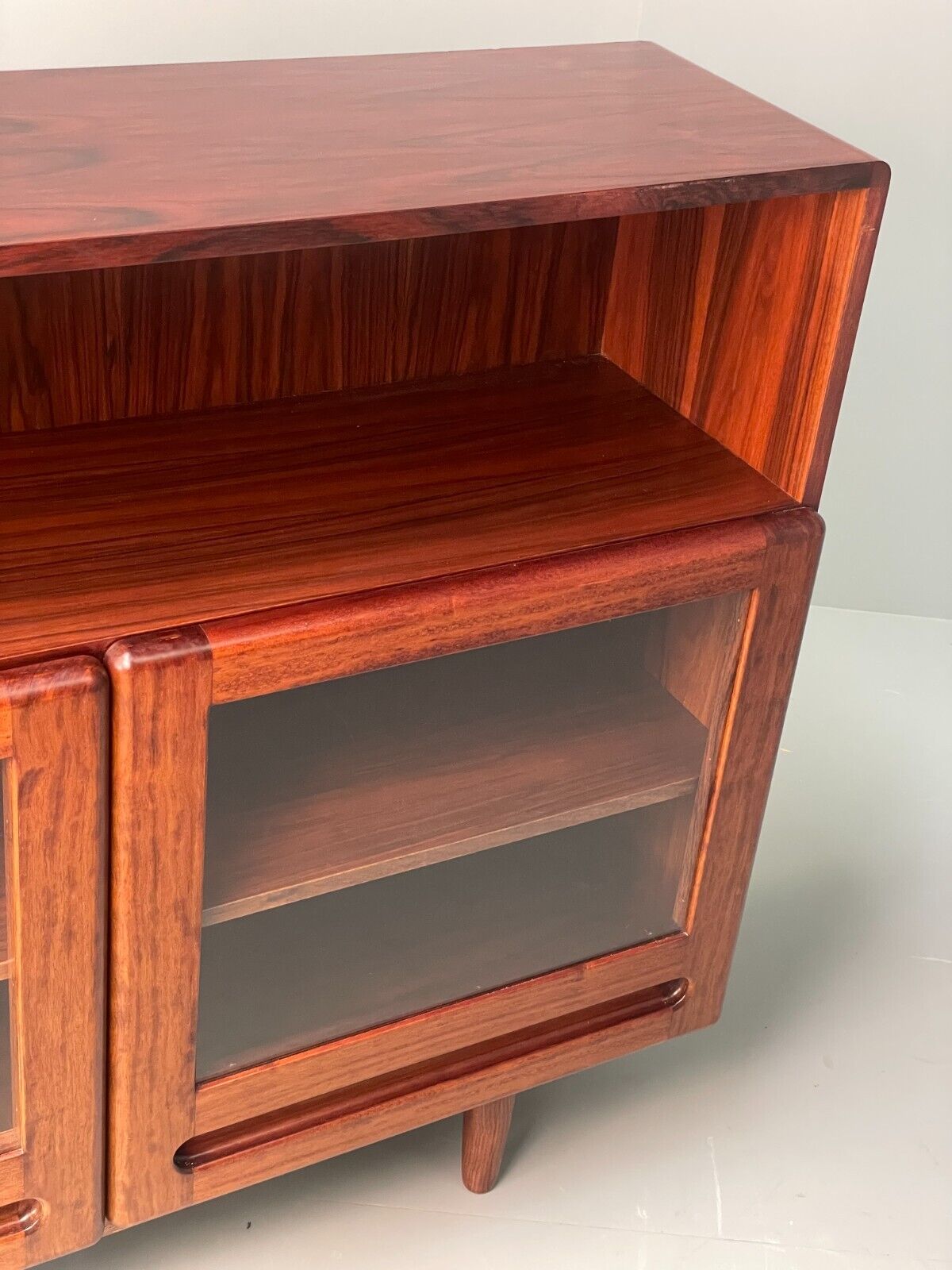 Vintage Danish Display Cabinet Retro 1980s EB6845 MWOO - UKDK FURNITURE