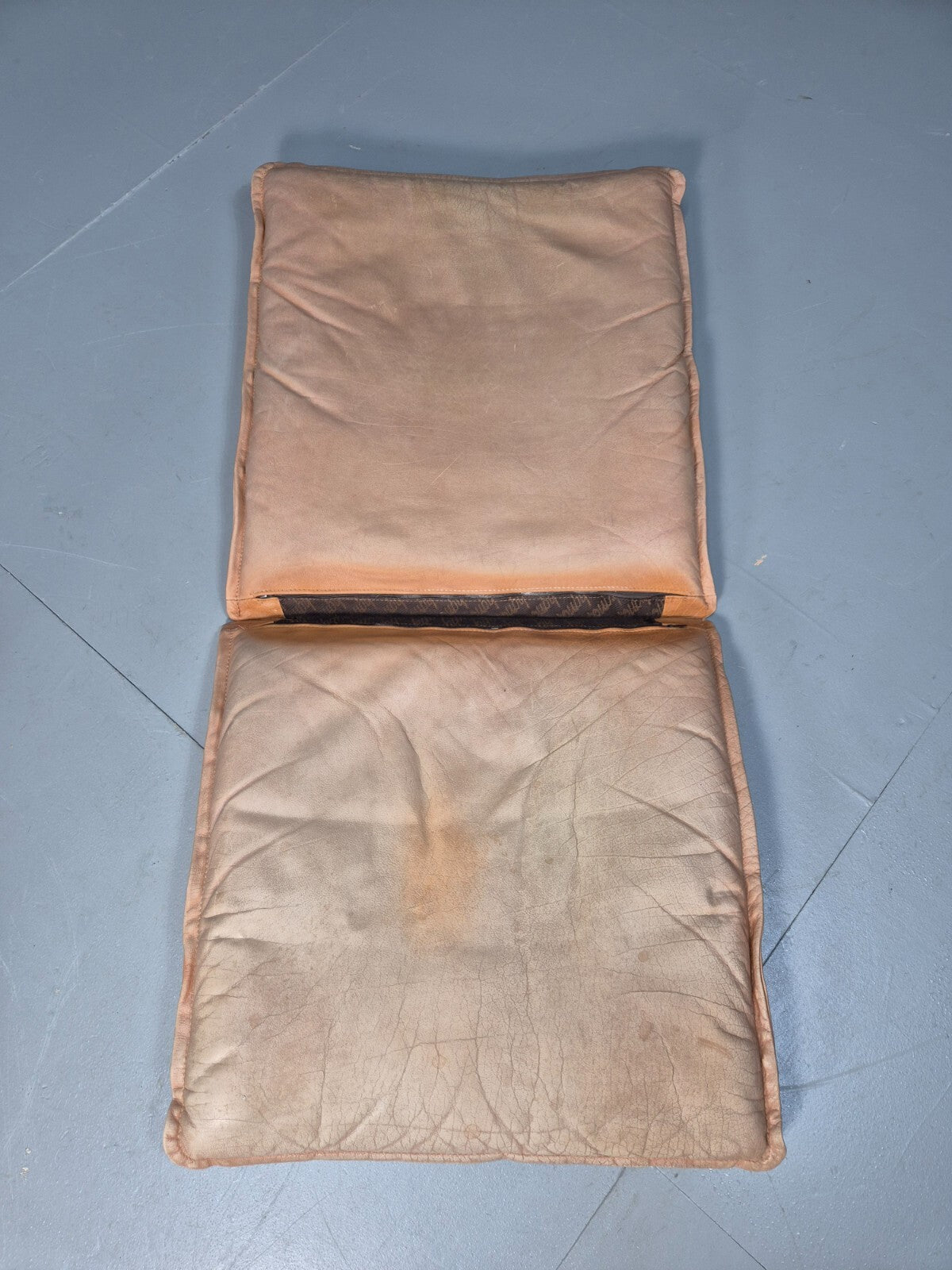 Vintage Stouby Tan Leather and Bentwood Lounge Chair 1980s Retro EB9293 MNOR - UKDK FURNITURE