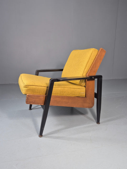 Vintage Mid Century Lounge Chair 1960s Original MCM Retro EB11663 MNOR1