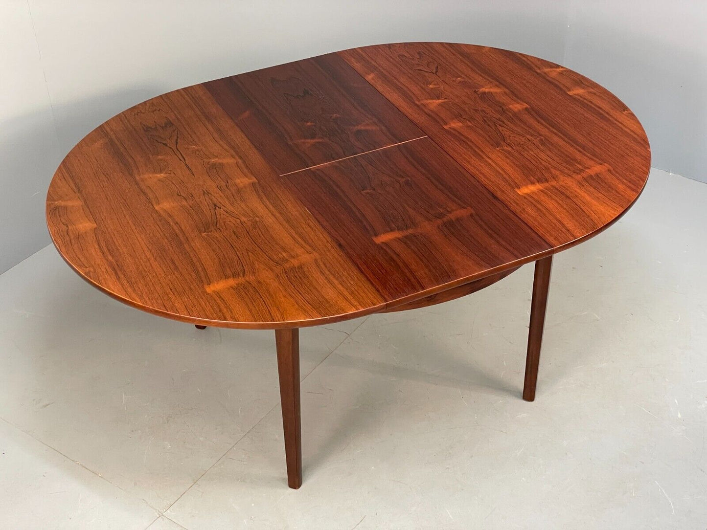Vintage Nathan Dining Table Extending Circular Mid Century EB9126 MWOO - UKDK FURNITURE