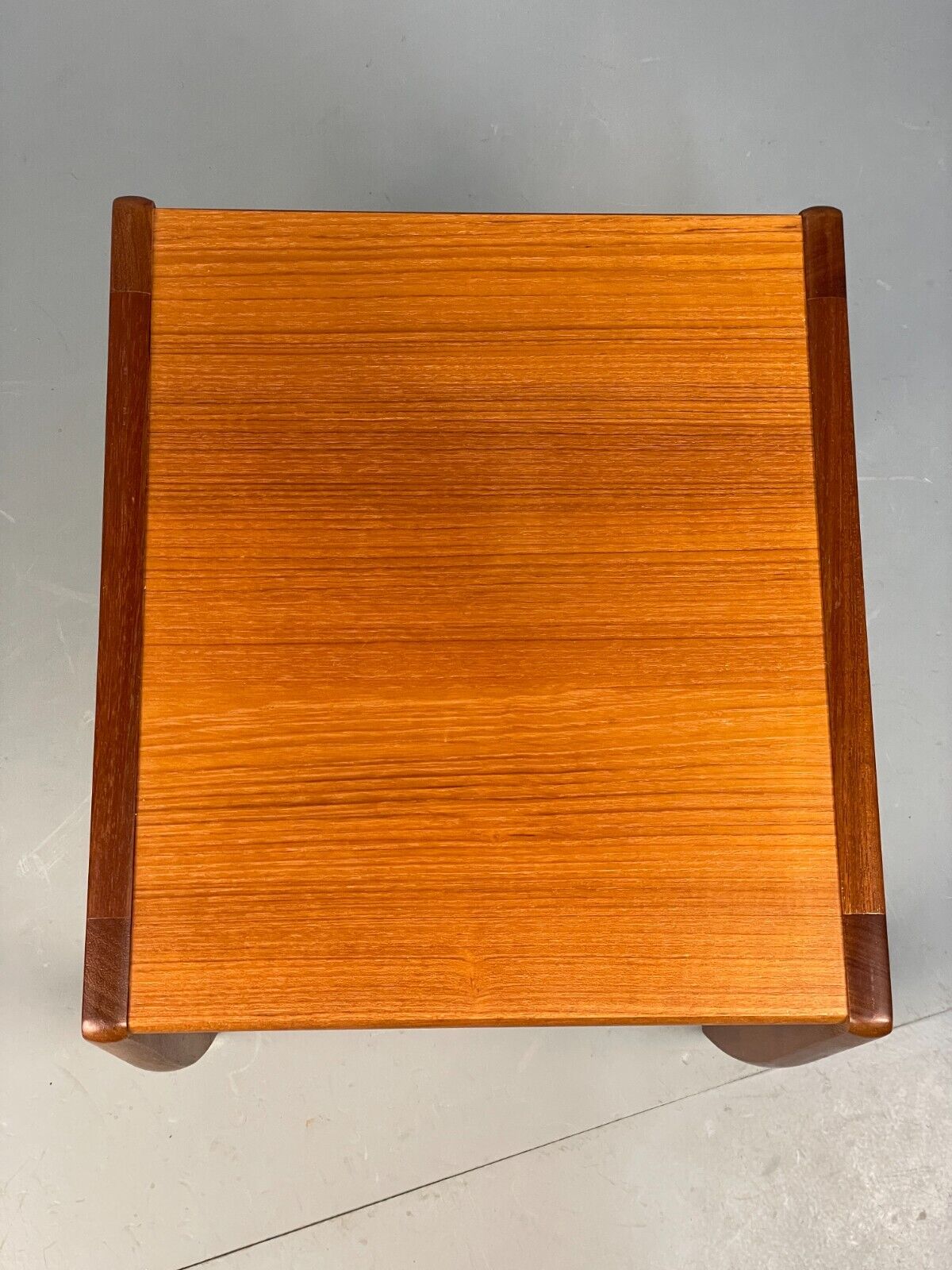 Vintage Teak Nesting Tables Set Of Three Coffee Tables EB8669 MWOO - UKDK FURNITURE