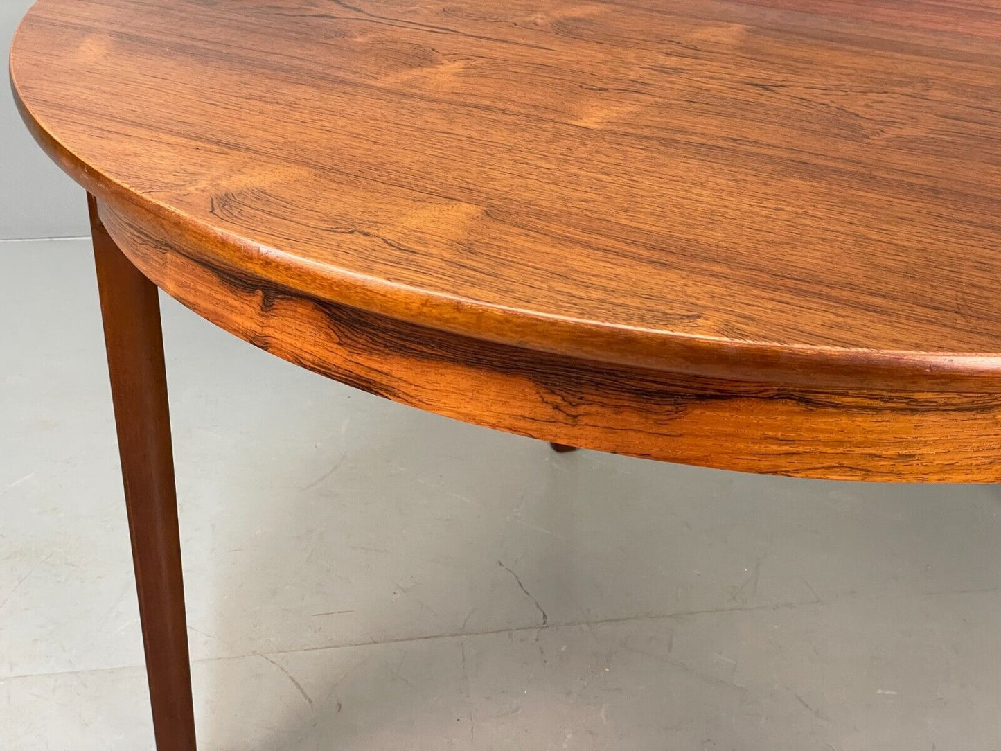 Vintage Nathan Dining Table Extending Circular Mid Century EB9126 MWOO - UKDK FURNITURE