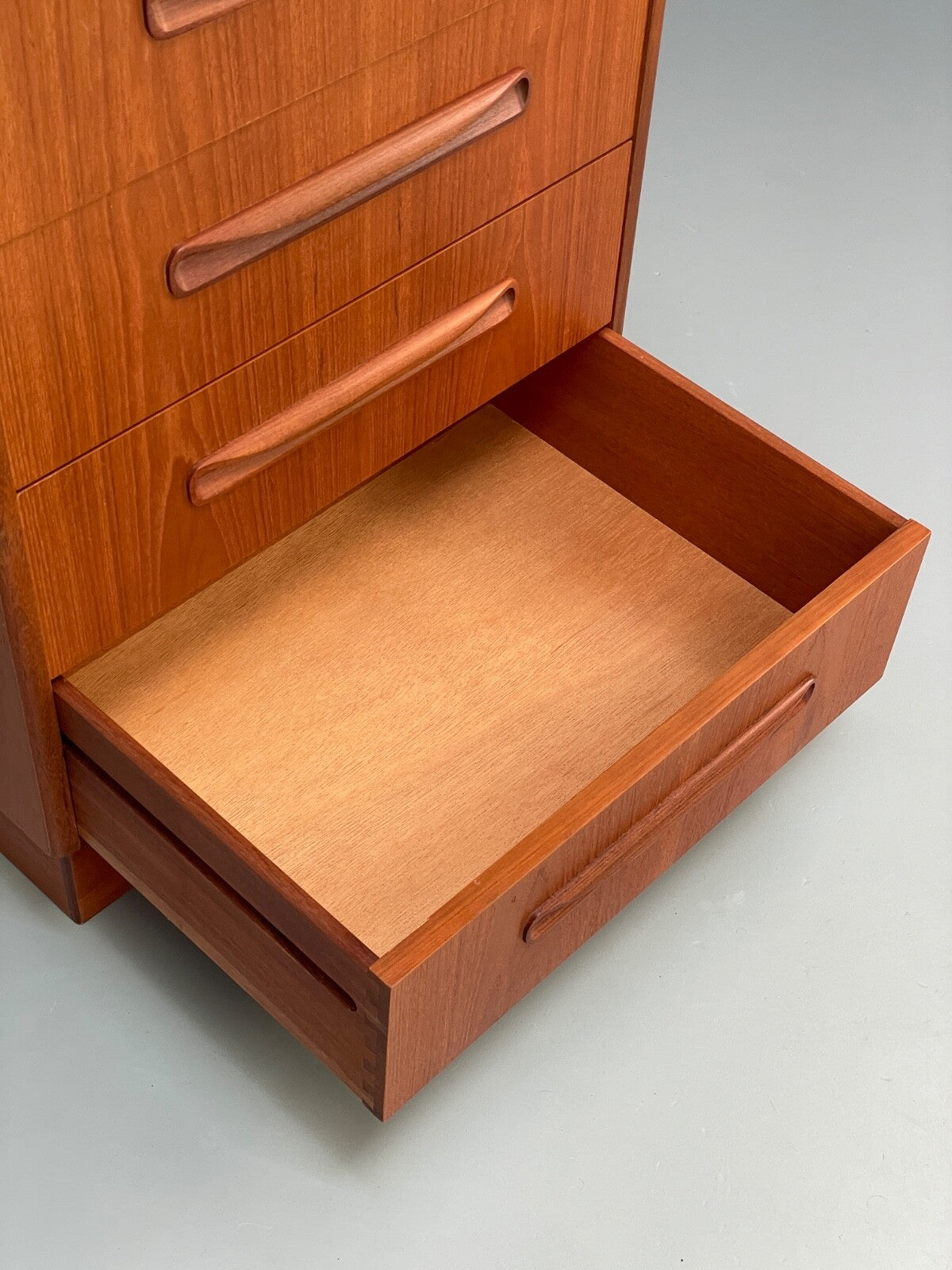 Vintage G Plan Teak Chest Of Drawers Tallboy Fresco Range Retro EB9738 MWOO - UKDK FURNITURE