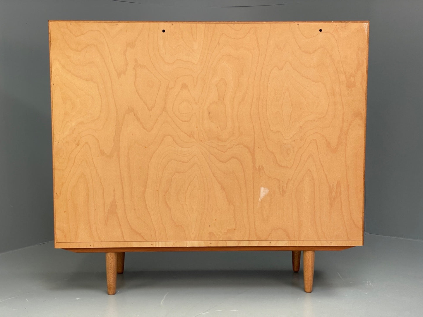 Vintage Teak Glazed Cabinet By Omann Jun 1970s Retro Danish EB9830 MWOO - UKDK FURNITURE