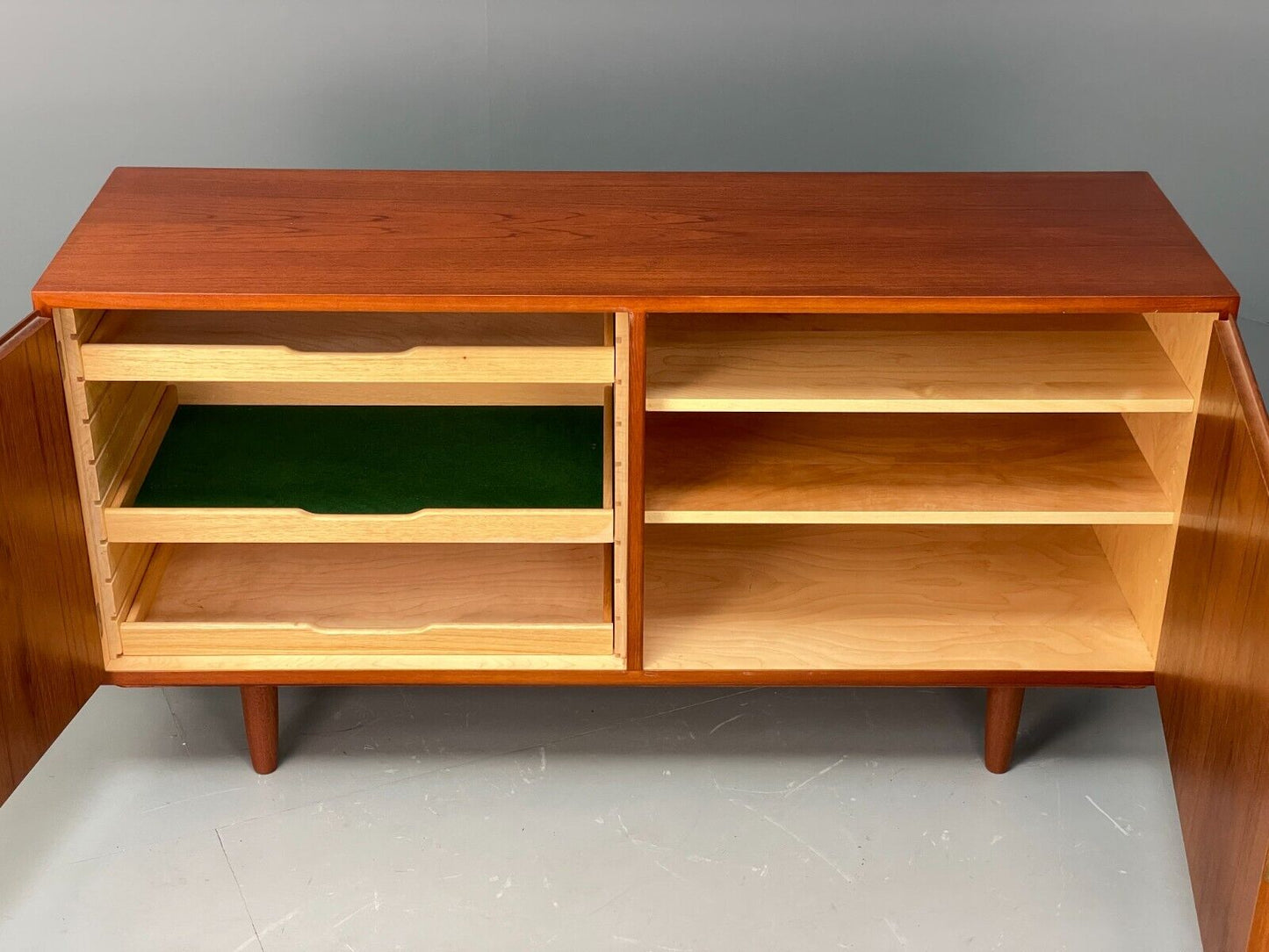 Vintage Danish Teak Sideboard By Poul Hundevad 1960s Retro EB6857 MWOO - UKDK FURNITURE