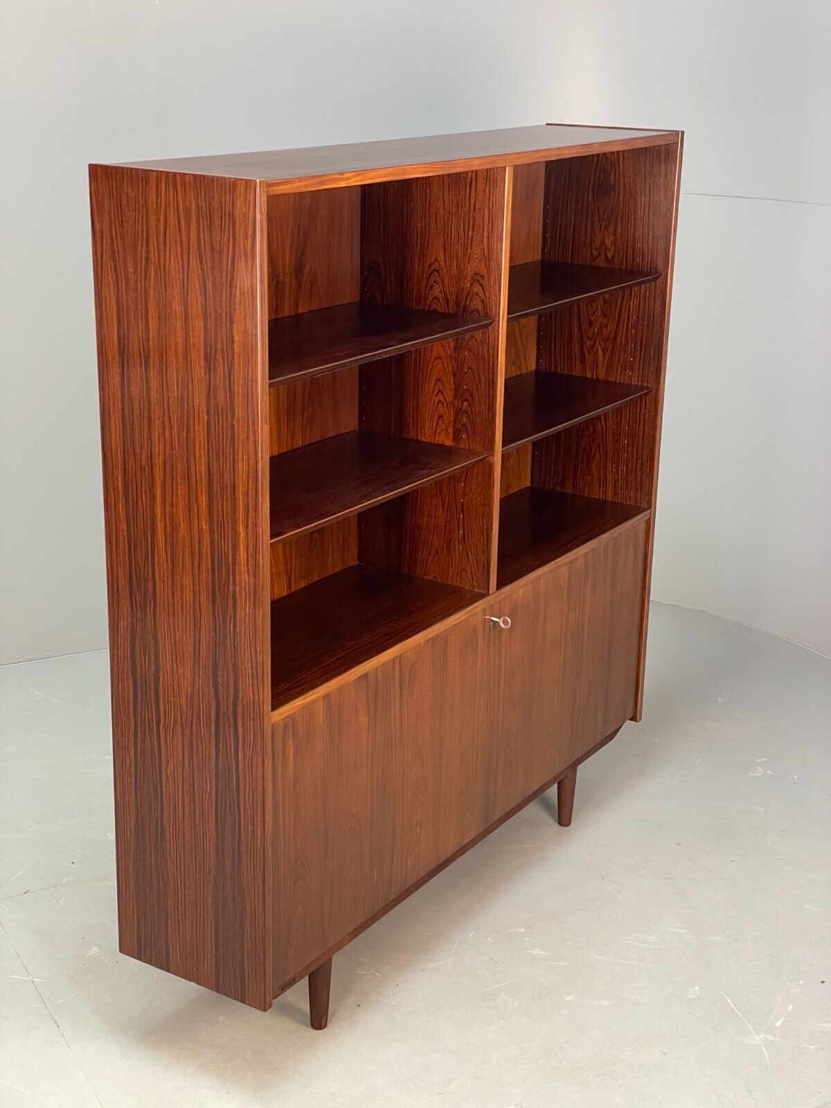 Vintage Danish Shelving Unit Drinks Cabinet By Poul Hundevad EB9105 MWOO - UKDK FURNITURE