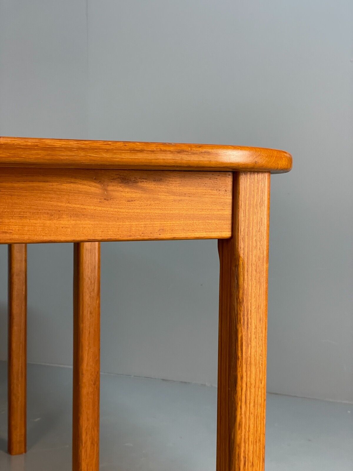 Vintage Solid Teak Extending Modular Rectabgular Dining Table Unique EB8848 MWOO - UKDK FURNITURE