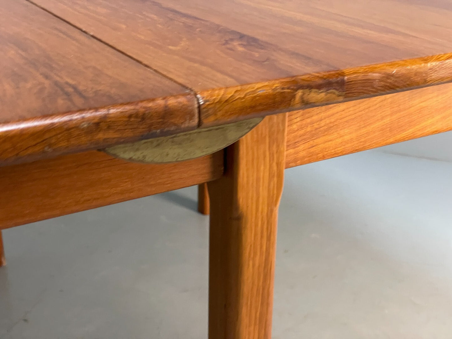 Vintage Solid Teak Extending Modular Rectabgular Dining Table Unique EB8848 MWOO - UKDK FURNITURE