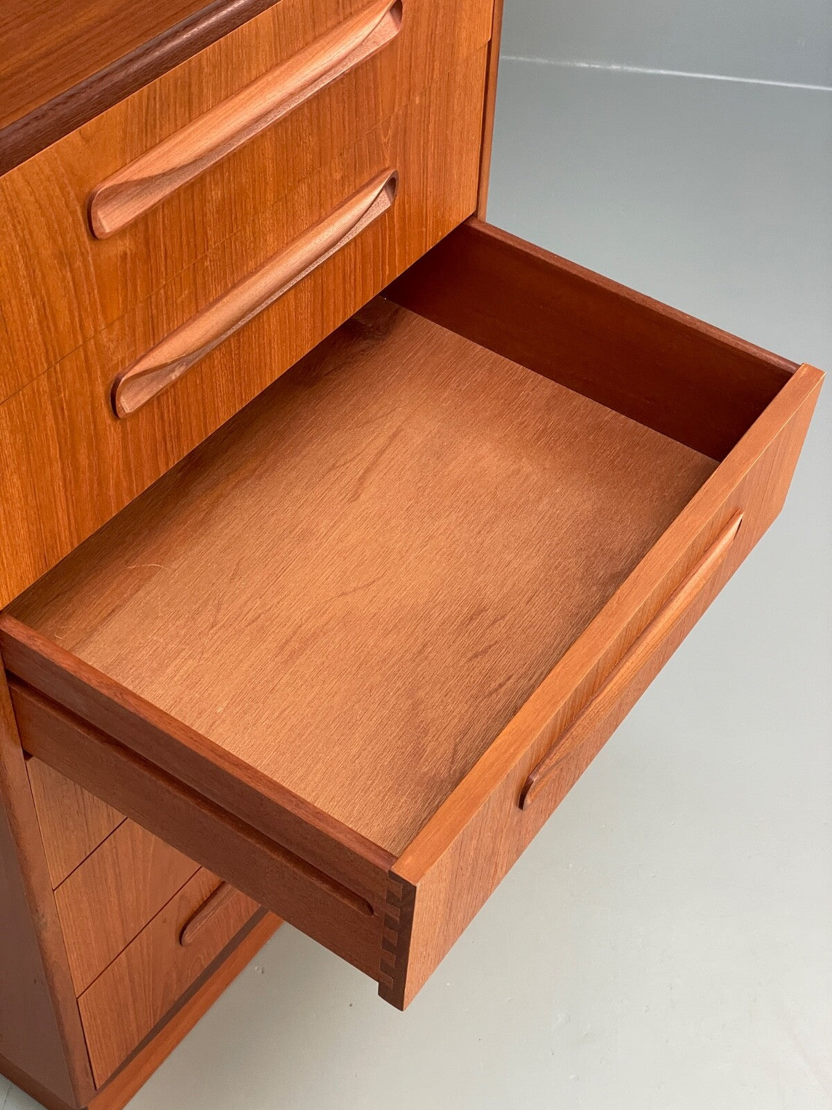 Vintage G Plan Teak Chest Of Drawers Tallboy Fresco Range Retro EB9738 MWOO - UKDK FURNITURE