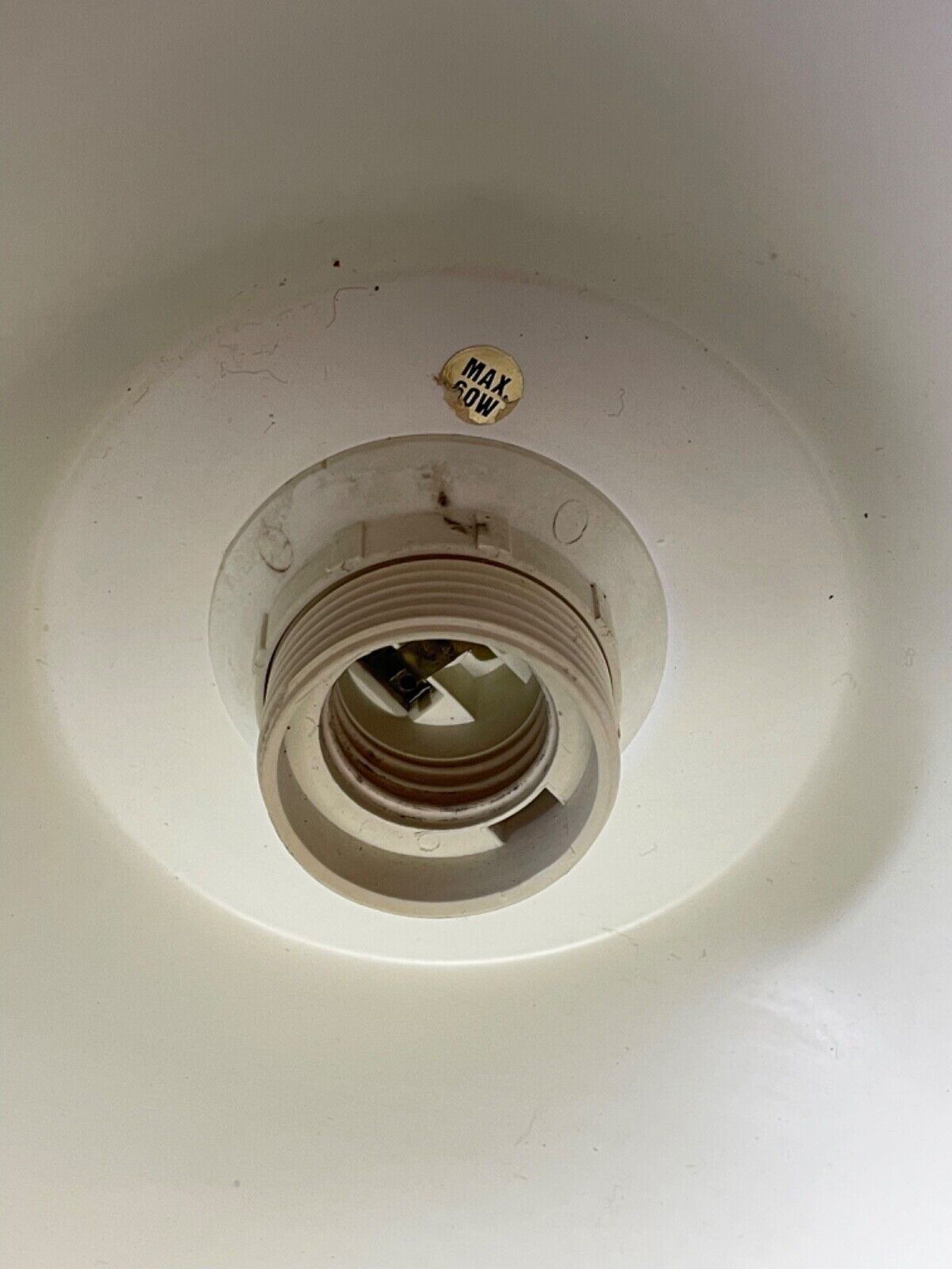 Danish Mid Century White Aluminium Pleated Light Pendent, MCM Retro EB5087 LCLW - UKDK FURNITURE