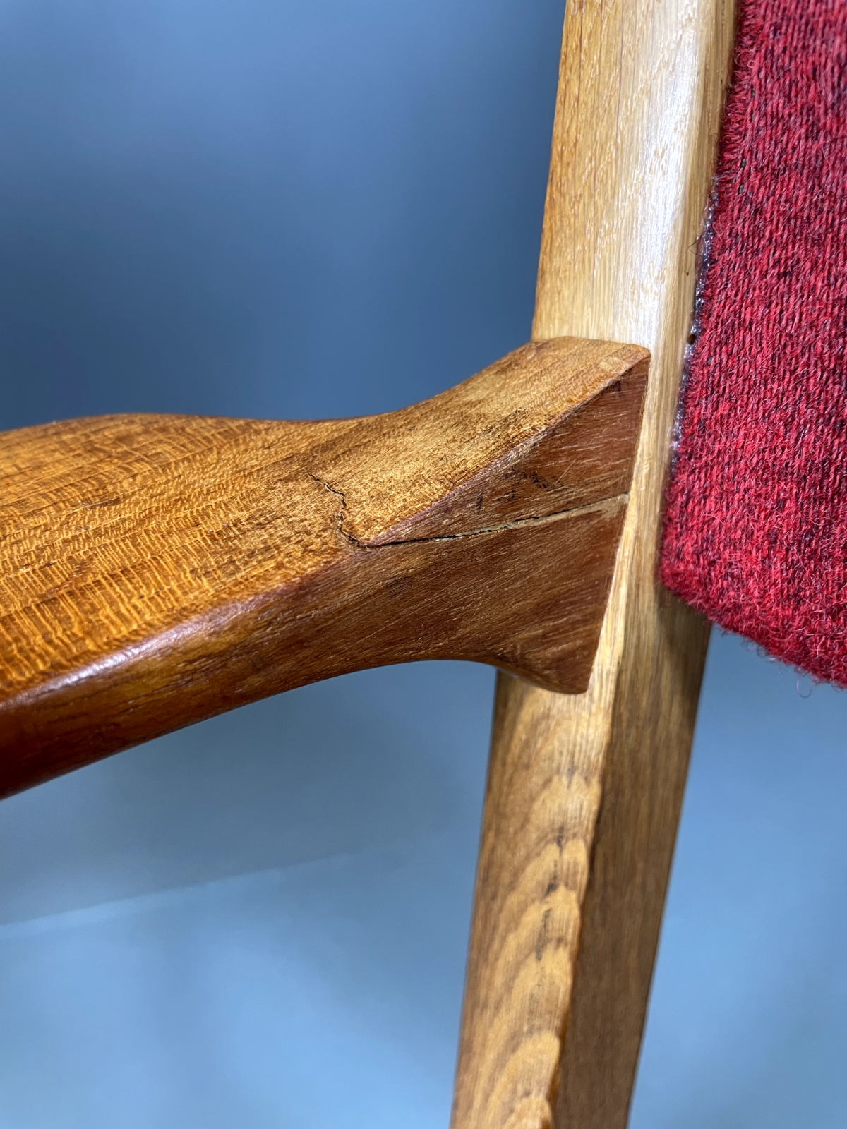 Vintage Danish Oak and Teak Desk Chair, MCM, Retro, 1950s, 1960s, EB5384 MDIN - UKDK FURNITURE
