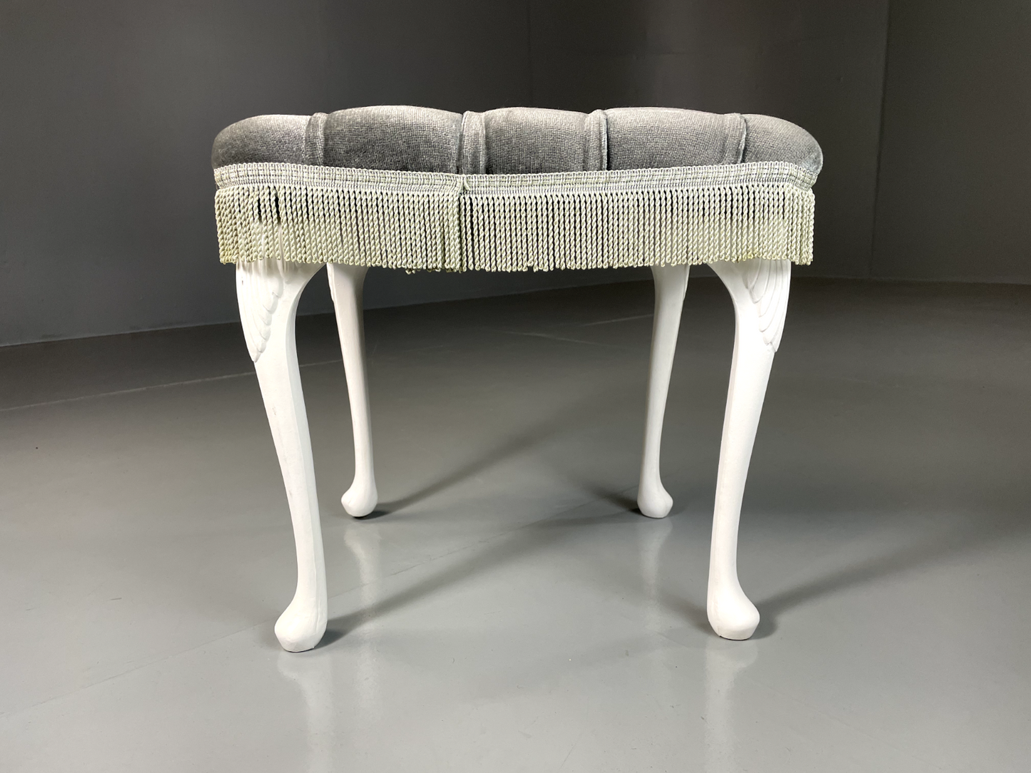 Vintage Bedroom Stool, Kitsch, 1980s, Retro, EB5708 VWOO - UKDK FURNITURE