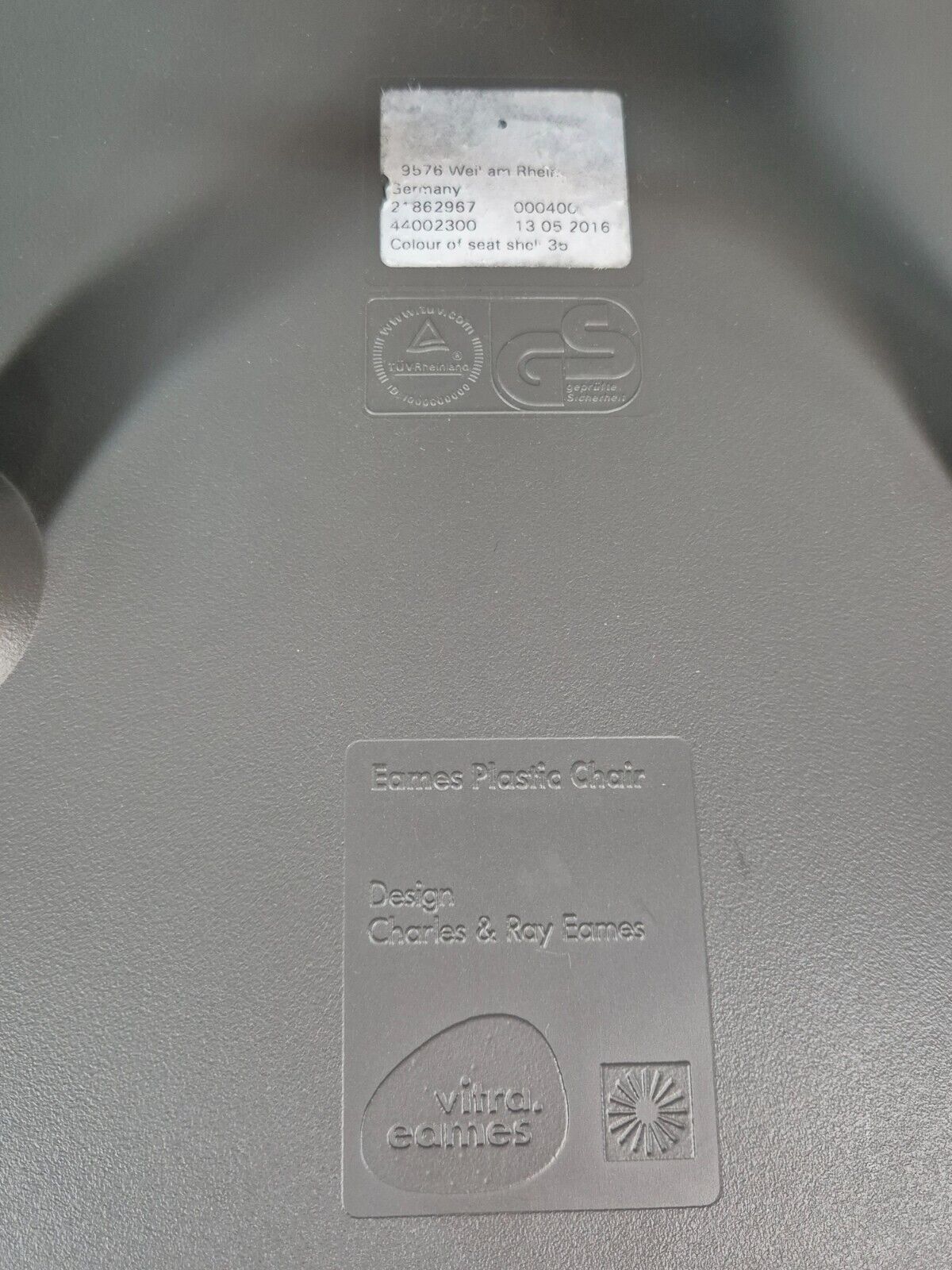 Vintage Vitra Eames DSW Chair Licensed Original MCM EB7373 MDIN - UKDK FURNITURE