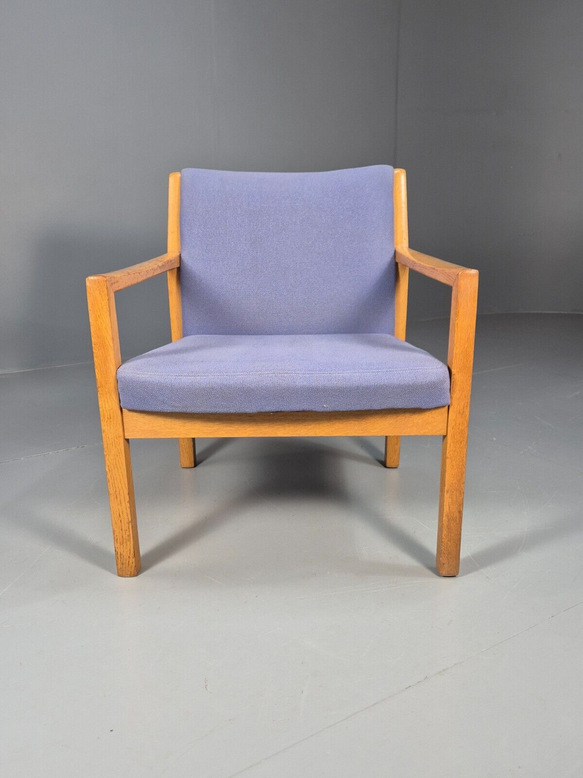 Vinrtage Danish Oak Framed Lounge Chair by Soro Stolefabrik 1990s EB9445 MNOR - UKDK FURNITURE