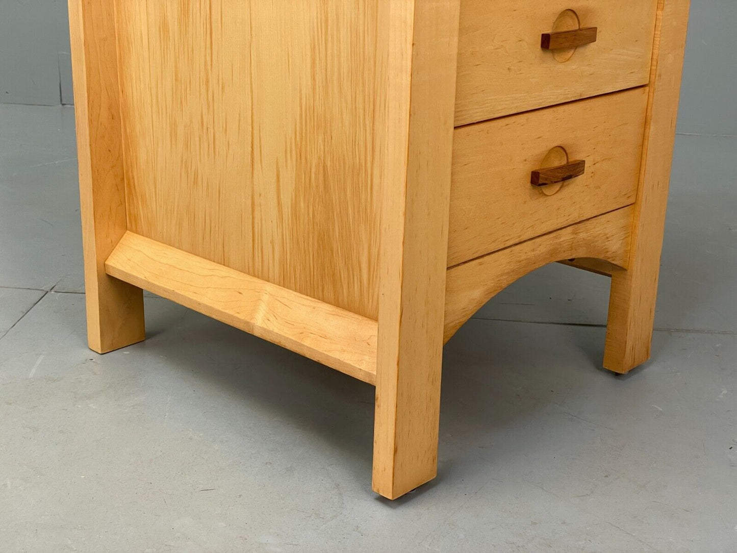 Modern Solid Tallboy Chest Of Drawers Berkeley By Copeland EB9122 MWOO - UKDK FURNITURE
