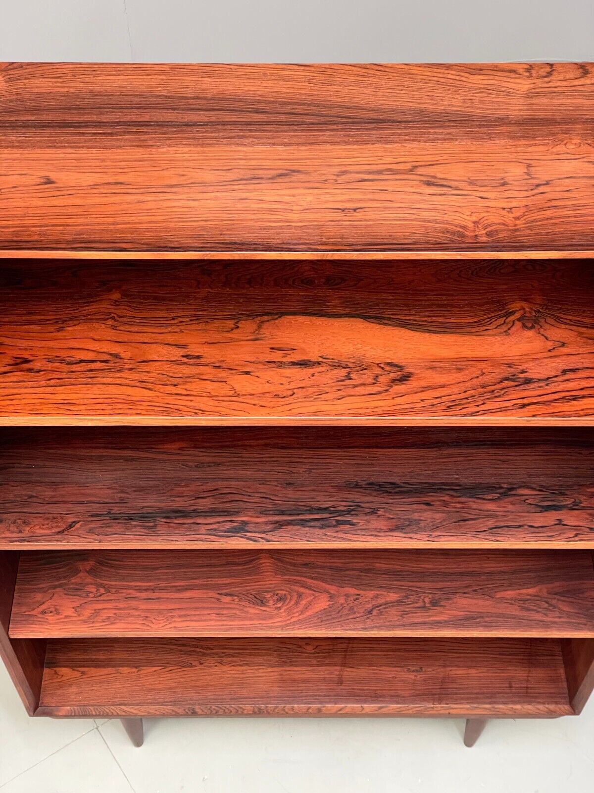 Vintage Danish Bookcase Midcentury Brouer Style Adjustable Shelving EB9413 MWOO - UKDK FURNITURE
