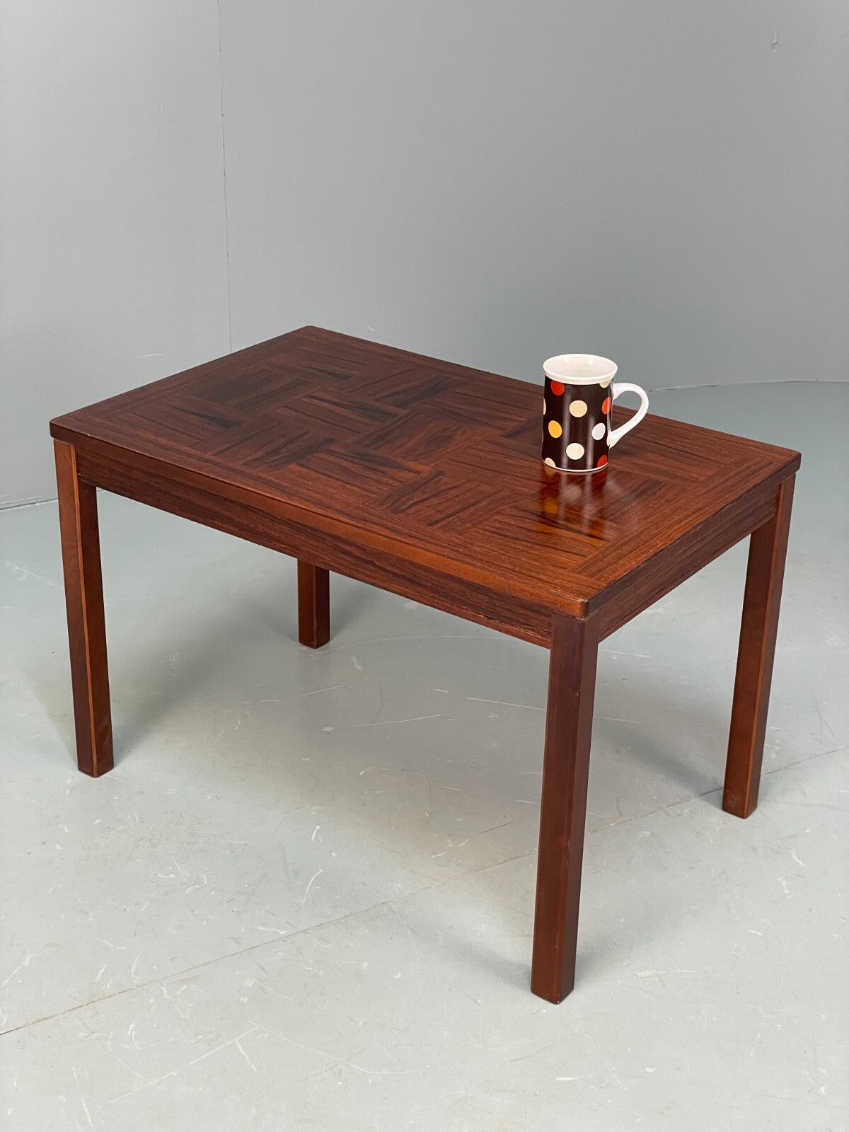 Vintage Scandi Coffee Table By Heggen Chequerboard Pattern EB9118 MWOO - UKDK FURNITURE