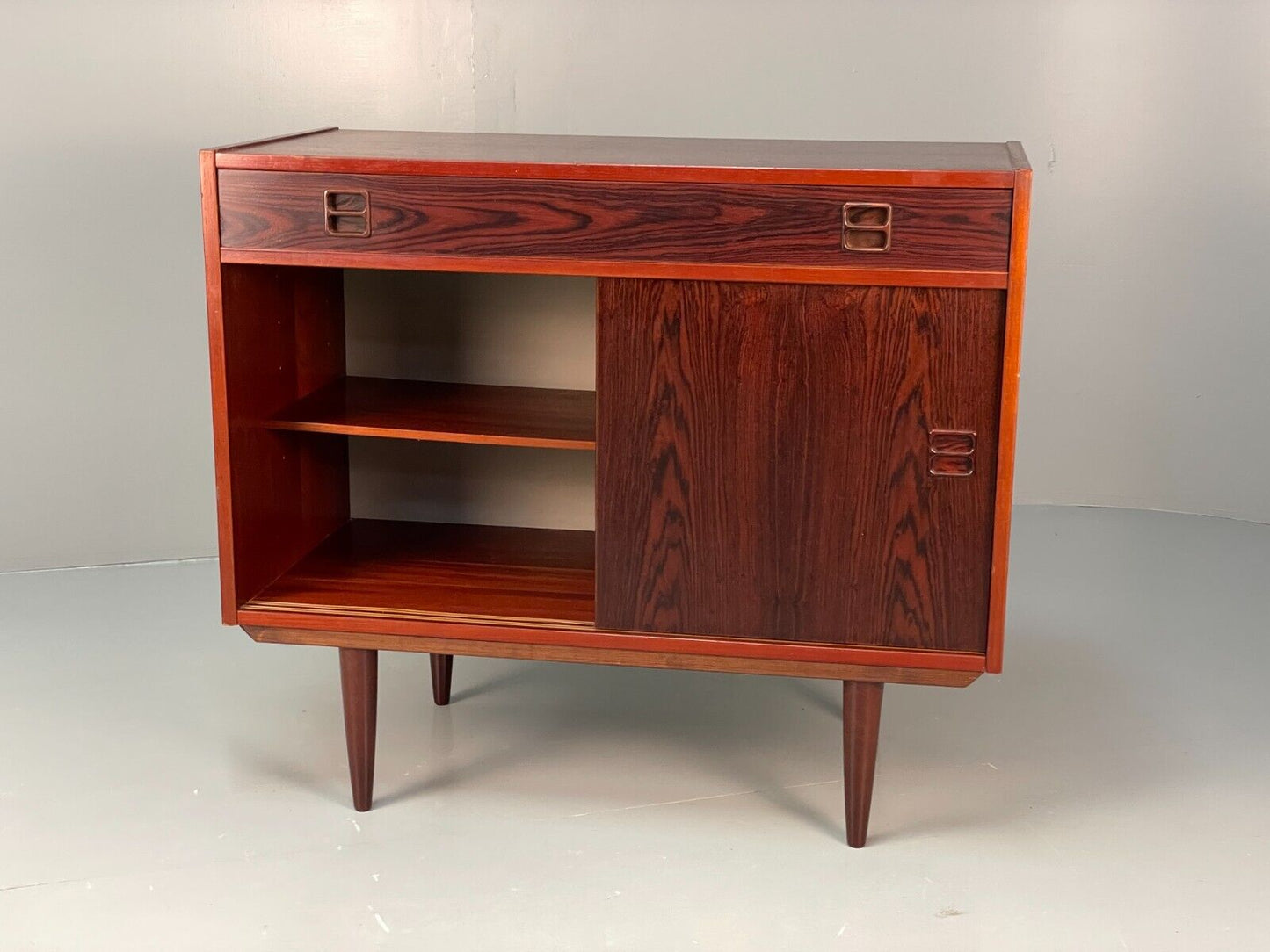 Vintage Danish Mid Century Small Storage Unit Bedroom Hi Fi EB8157 MWOO - UKDK FURNITURE