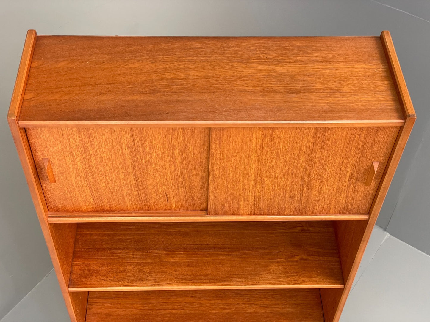 Vintage Teak Wall Unit By Gibbs Furniture 1970s Design Drawers EB9529 MWOO - UKDK FURNITURE