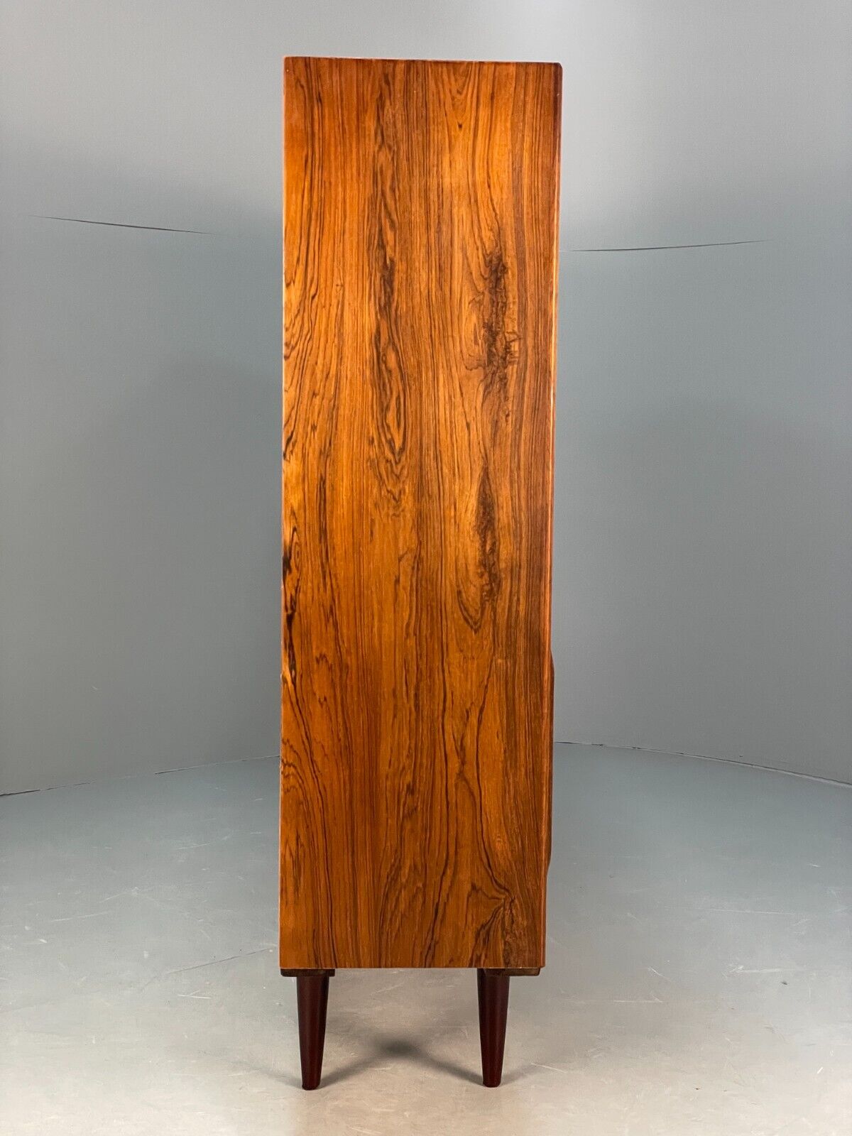 Midcentury Danish Tall Sideboard Storage Cabinet Vintage 1960s EB8674 MWOO - UKDK FURNITURE