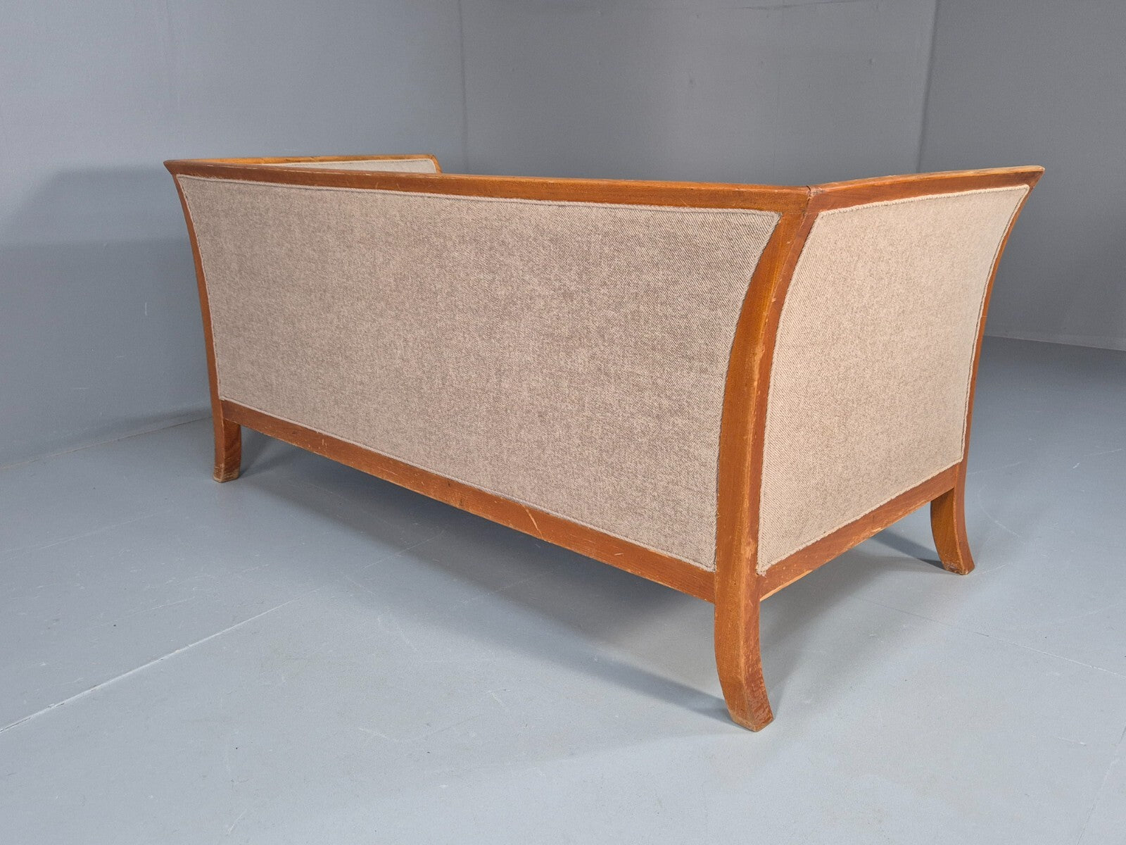 Vintage Danish Fritz Henningsen Style 2 Seater Sofa 1940s Retro EB9669 M2SS - UKDK FURNITURE