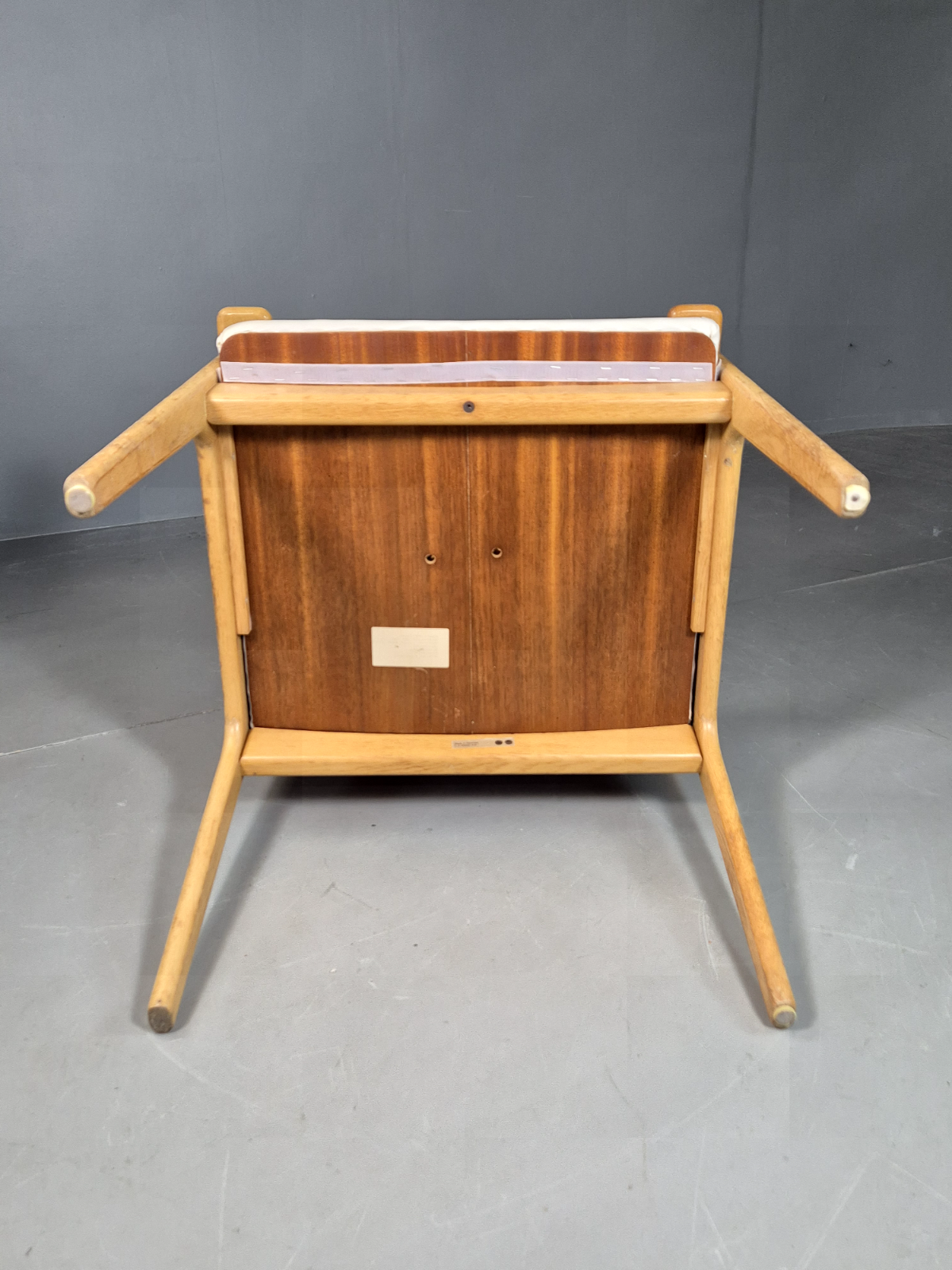 Vintage Danish Elbow Chair Oak Frame Odense Mobler Retro MCM EB6983 MNOR - UKDK FURNITURE
