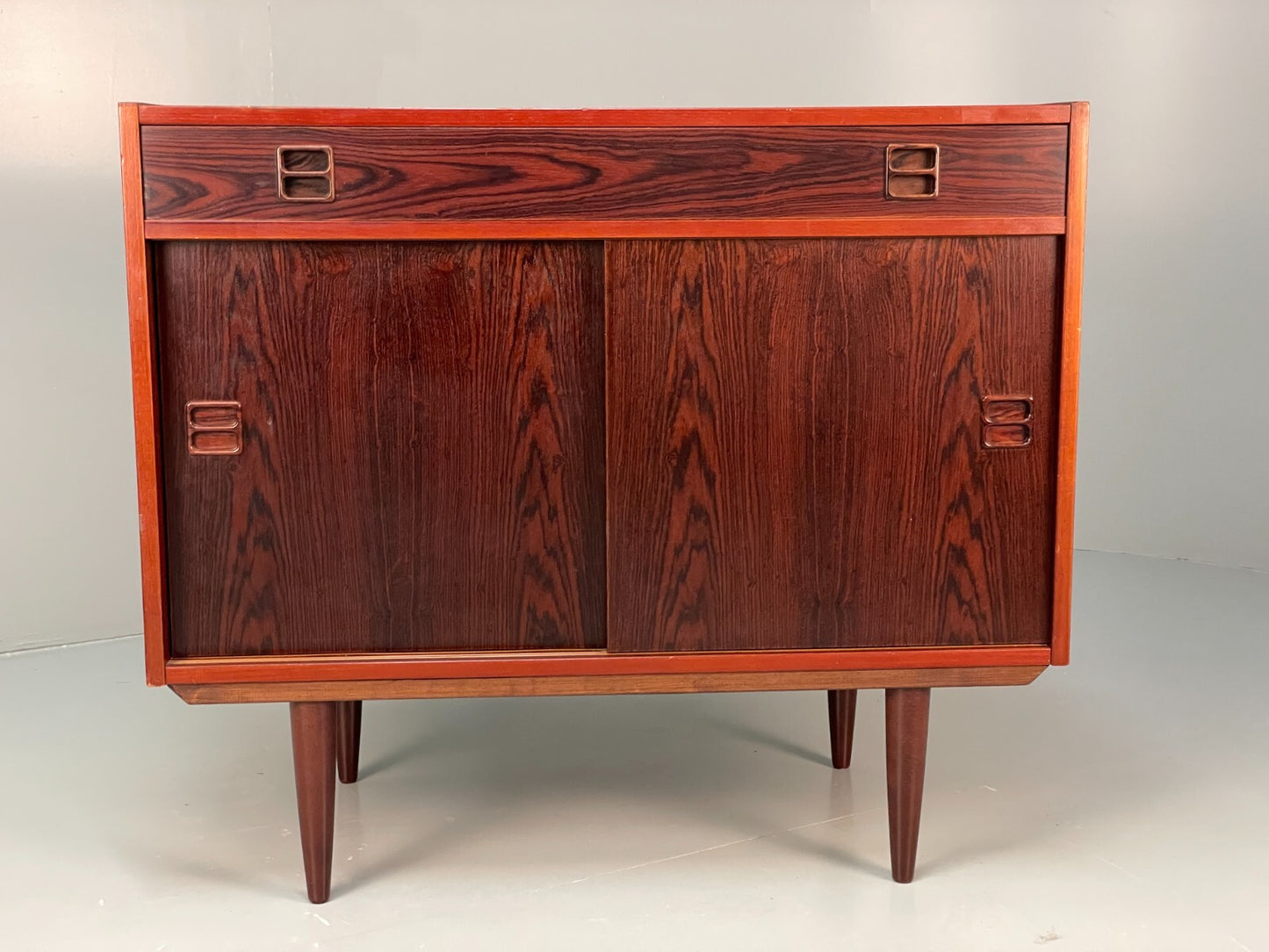 Vintage Danish Mid Century Small Storage Unit Bedroom Hi Fi EB8157 MWOO - UKDK FURNITURE