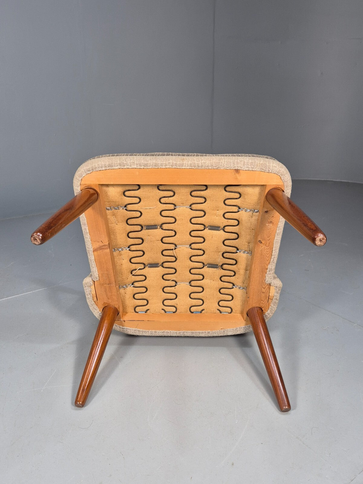 Vintage Danish Teak Armchair 1960s Mid Century Design Retro EB9240 MNOR - UKDK FURNITURE