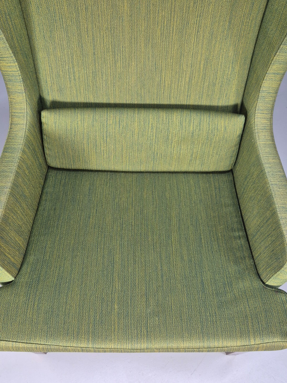 Vintage Danish Wing Back Lounge Chair 1960s Green Mid Century Retro EB9652 MNOR - UKDK FURNITURE