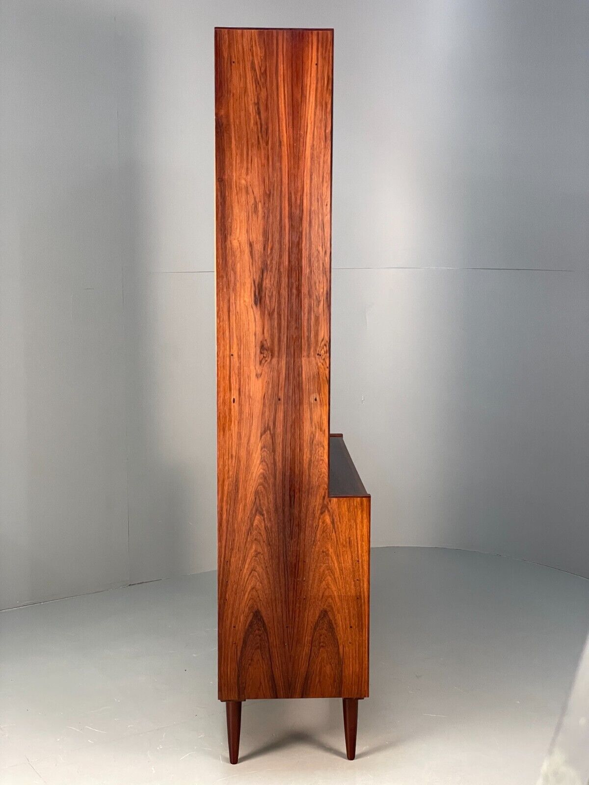 Vintage Danish Mid Century Tall Rosewood Unit Shelving EB8155 MWOO - UKDK FURNITURE
