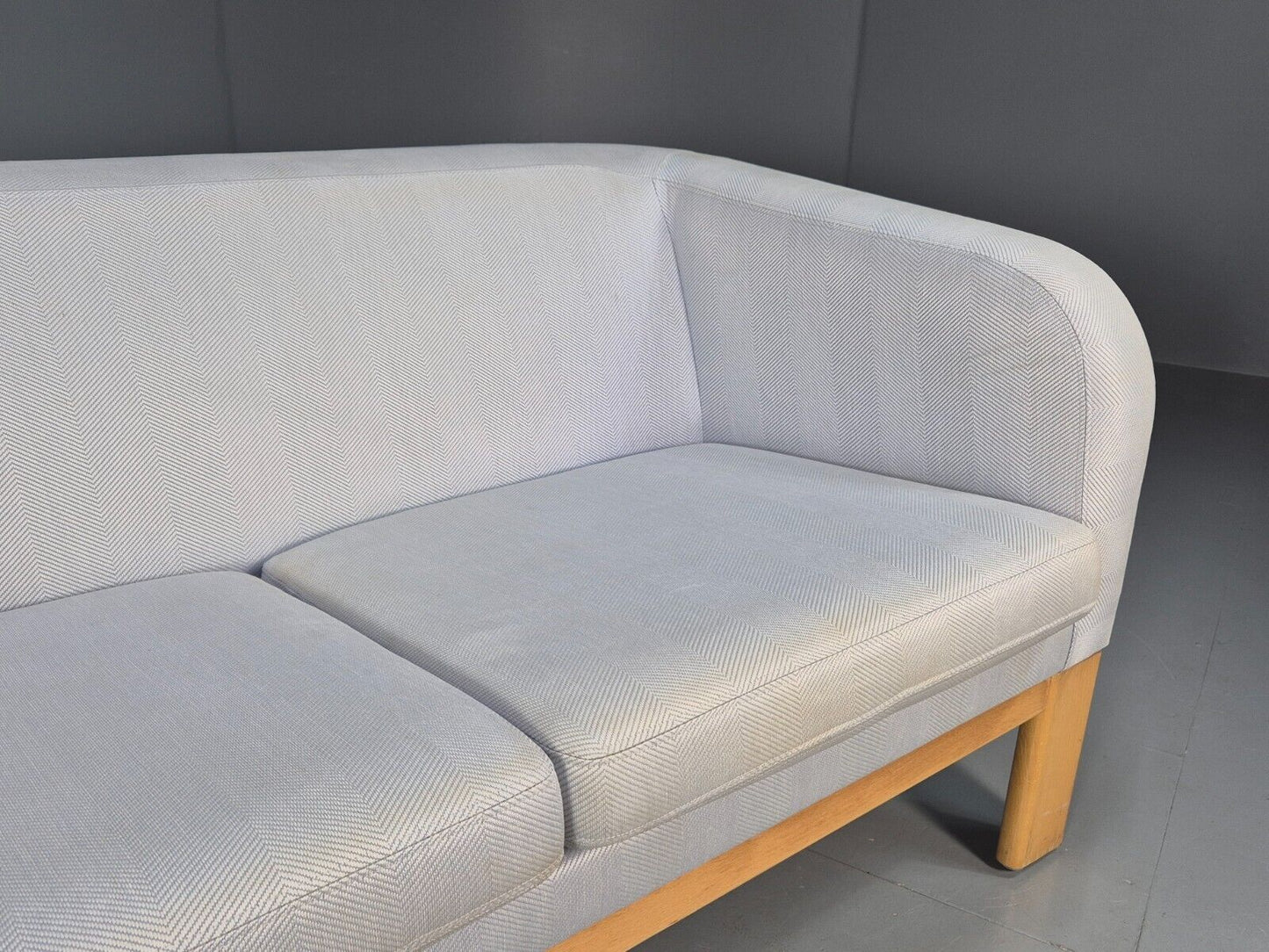 Vintage Swedish 2 Seat Sofa Blue Wool MId century Retro 1970s EB7669 M2SS - UKDK FURNITURE