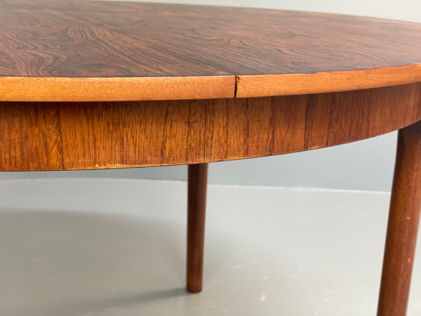 Vintage McIntosh Dining Table Round Extending 1960s Mid Century EB9773 MWOO - UKDK FURNITURE