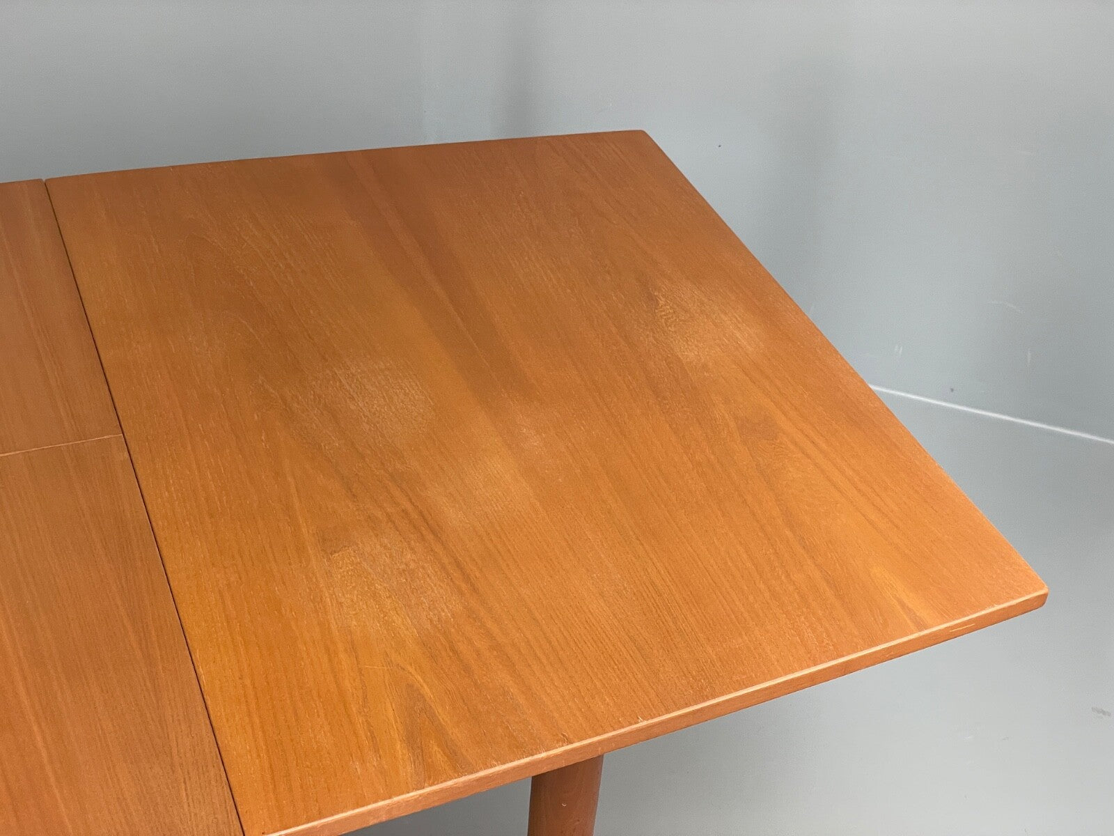 1960s Teak Dining Table Extending Rectangular Vintage By Scandart EB9810 MWOO - UKDK FURNITURE