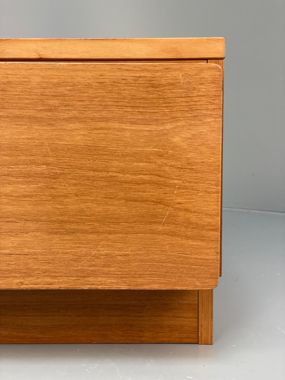 Vintage Teak Bedside Table With Drawer Beaver & Tapley 1970s Retro EB9742 MWOO - UKDK FURNITURE