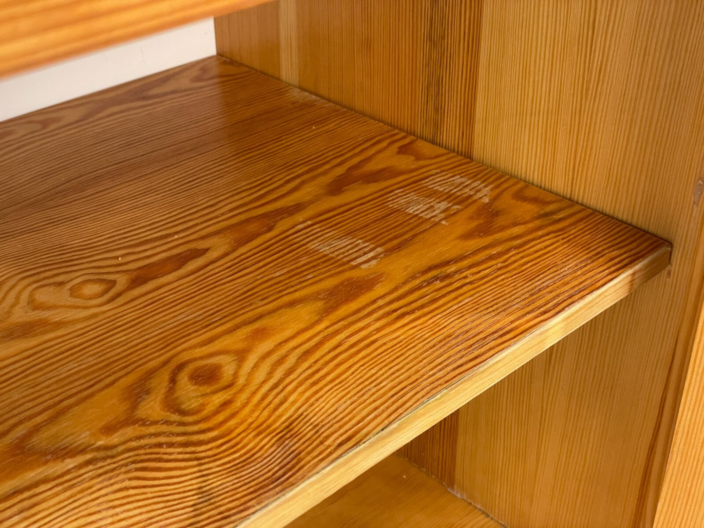 Vintage Pine Sideboard With Teak Handles Retro Unique Design EB9427 MWOO - UKDK FURNITURE