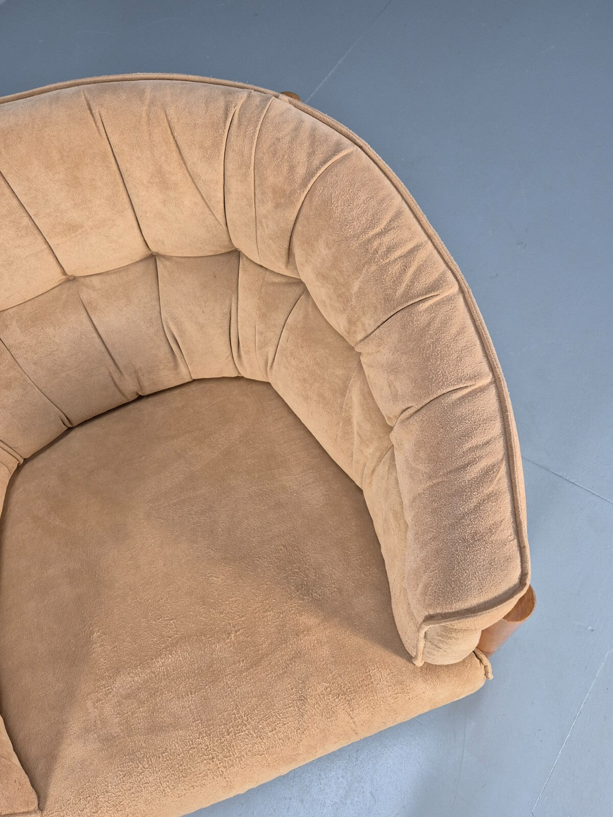 Nielaus and Jeki Vintage Danish Lounge Chair Curved Beech Frame MCM EB9309 MNOR - UKDK FURNITURE